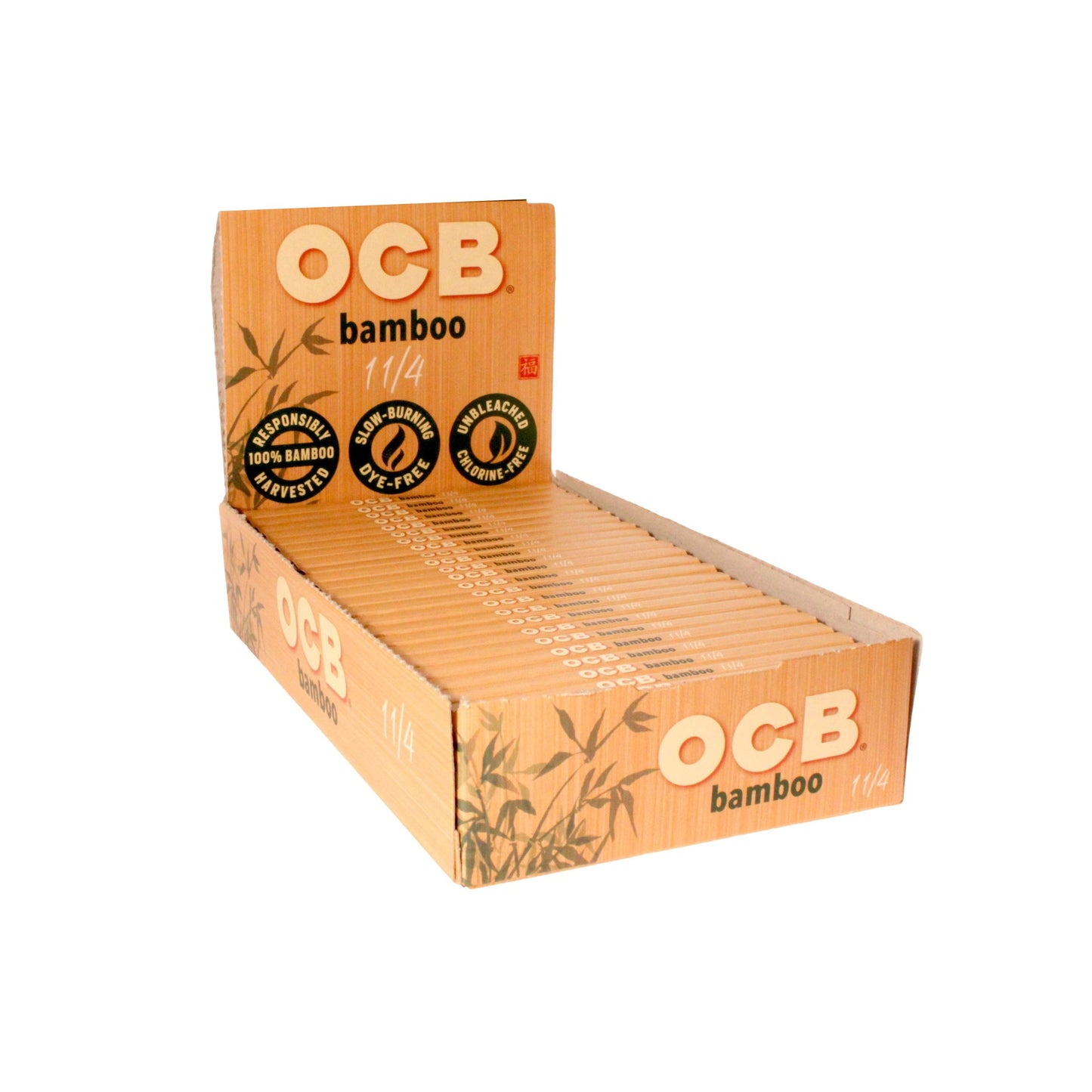 ROLLING PAPER | OCB BAMBOO 1 1/4 INCH ROLLING PAPER