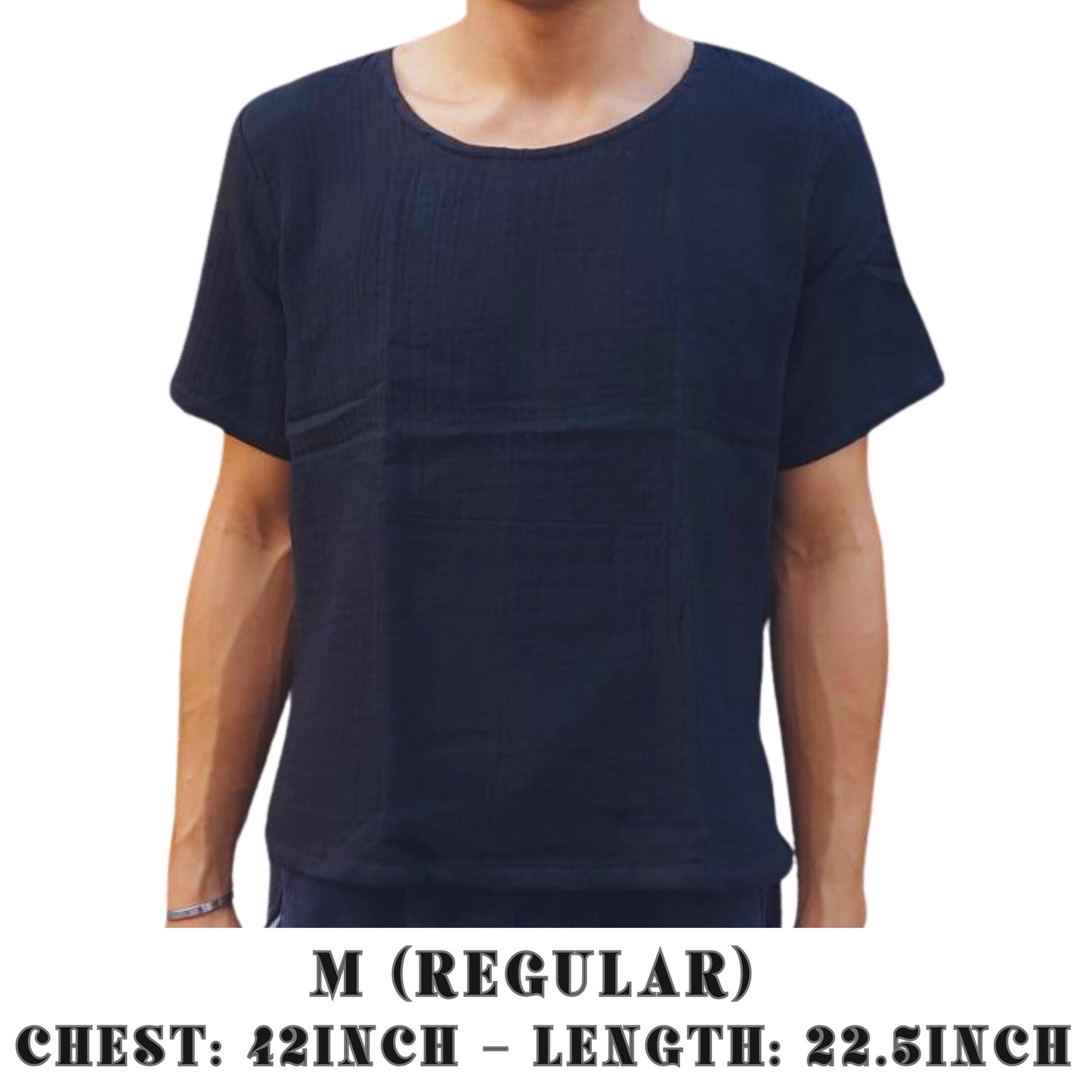 RAK MAE รักแม่ | COMFY COTTON CLASSIC SHIRT - BLACK