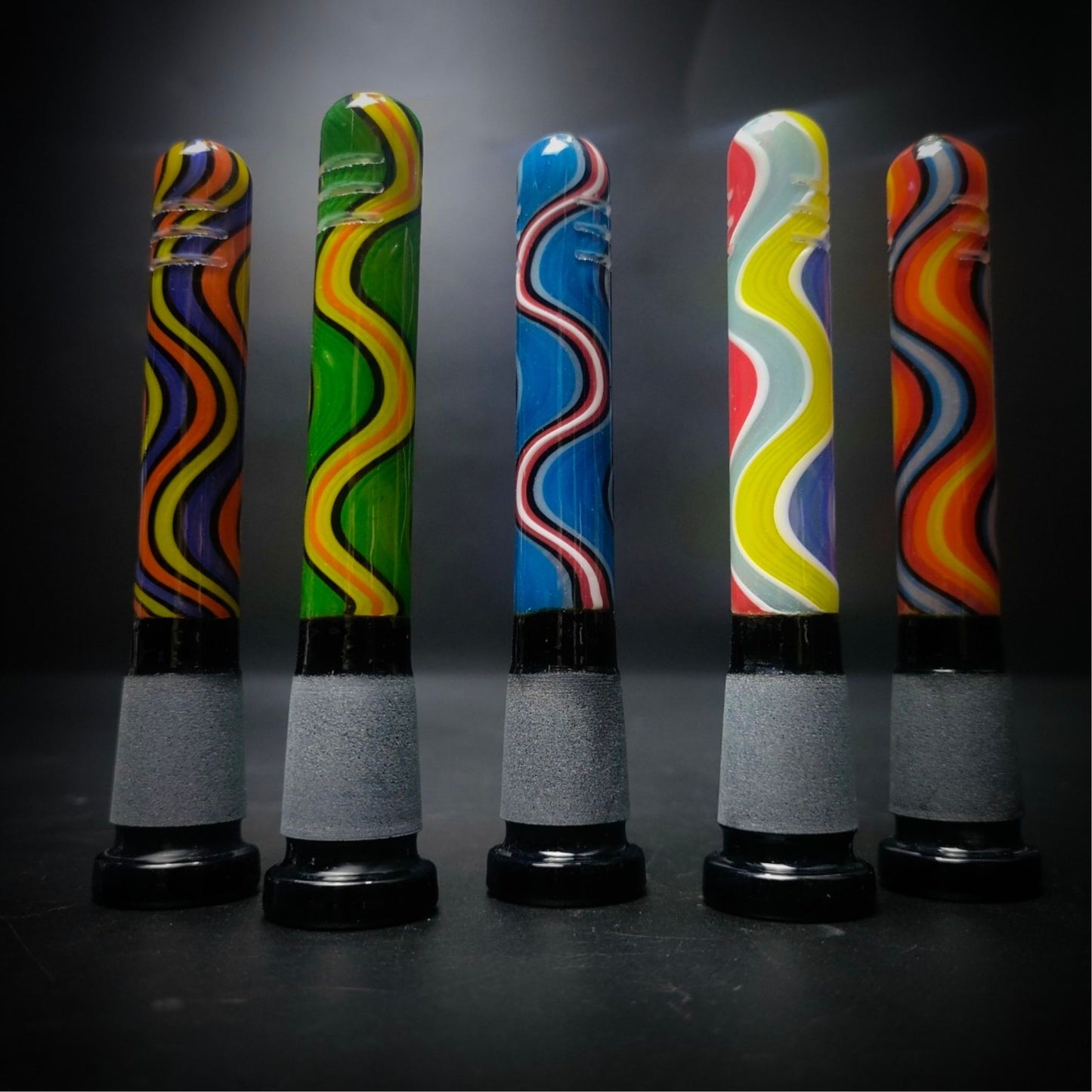 GLASS TUBE | RETRO SNAKE DOWNSTEM 1814 MM