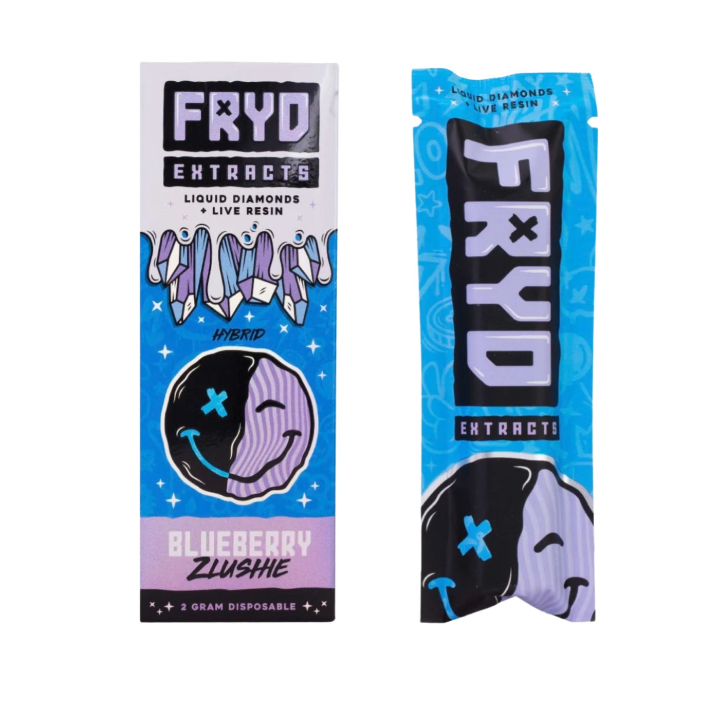 FRYD EXTRACTS DISPOSABLE 2 ML.| BLUEBERRY ZLUSHIE