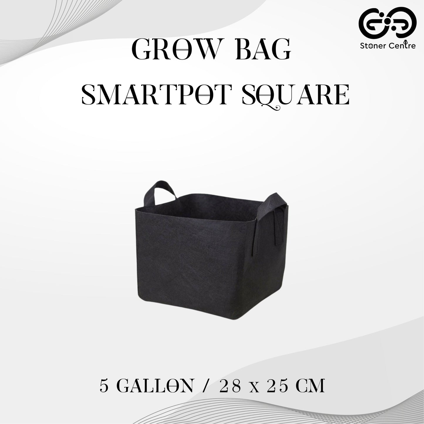 GROW BAG | SMARTPOT SQUARE 5 GALLON