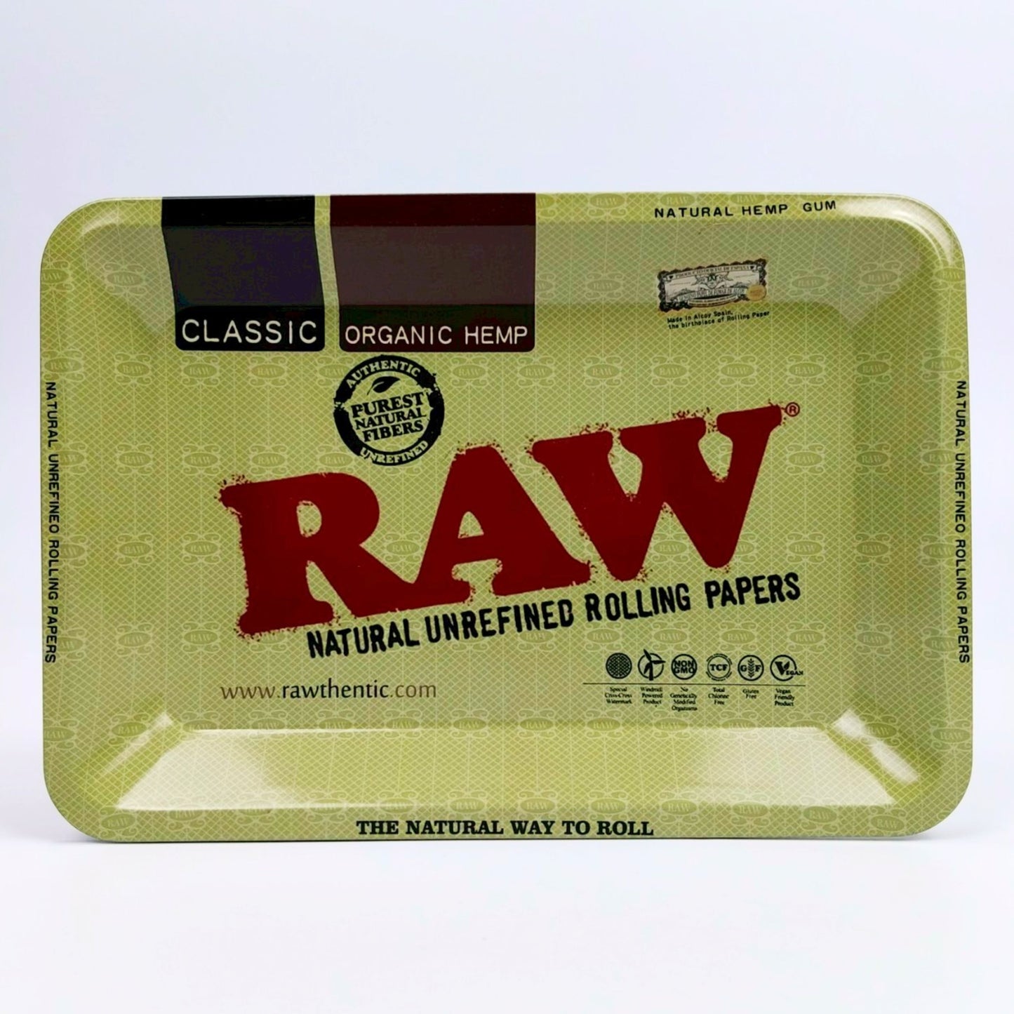 TRAY | RAW TRAY METAL - CLASSIC MINI SIZE : 12.5X18 CM