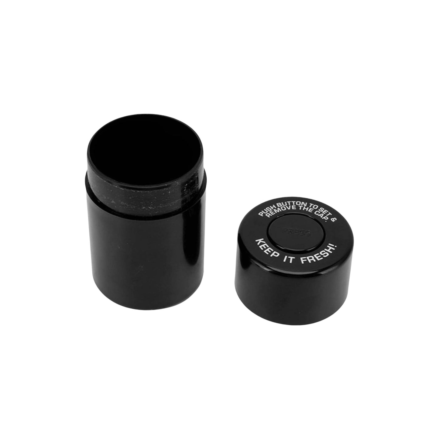 PLASTIC SEALED CAN BLACK