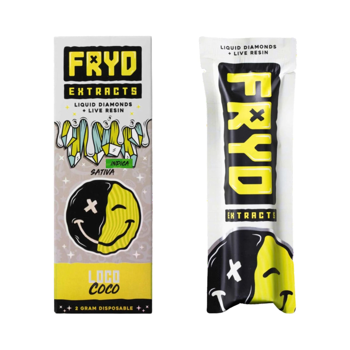 FRYD EXTRACTS DISPOSABLE 2 ML.| LOCO COCO