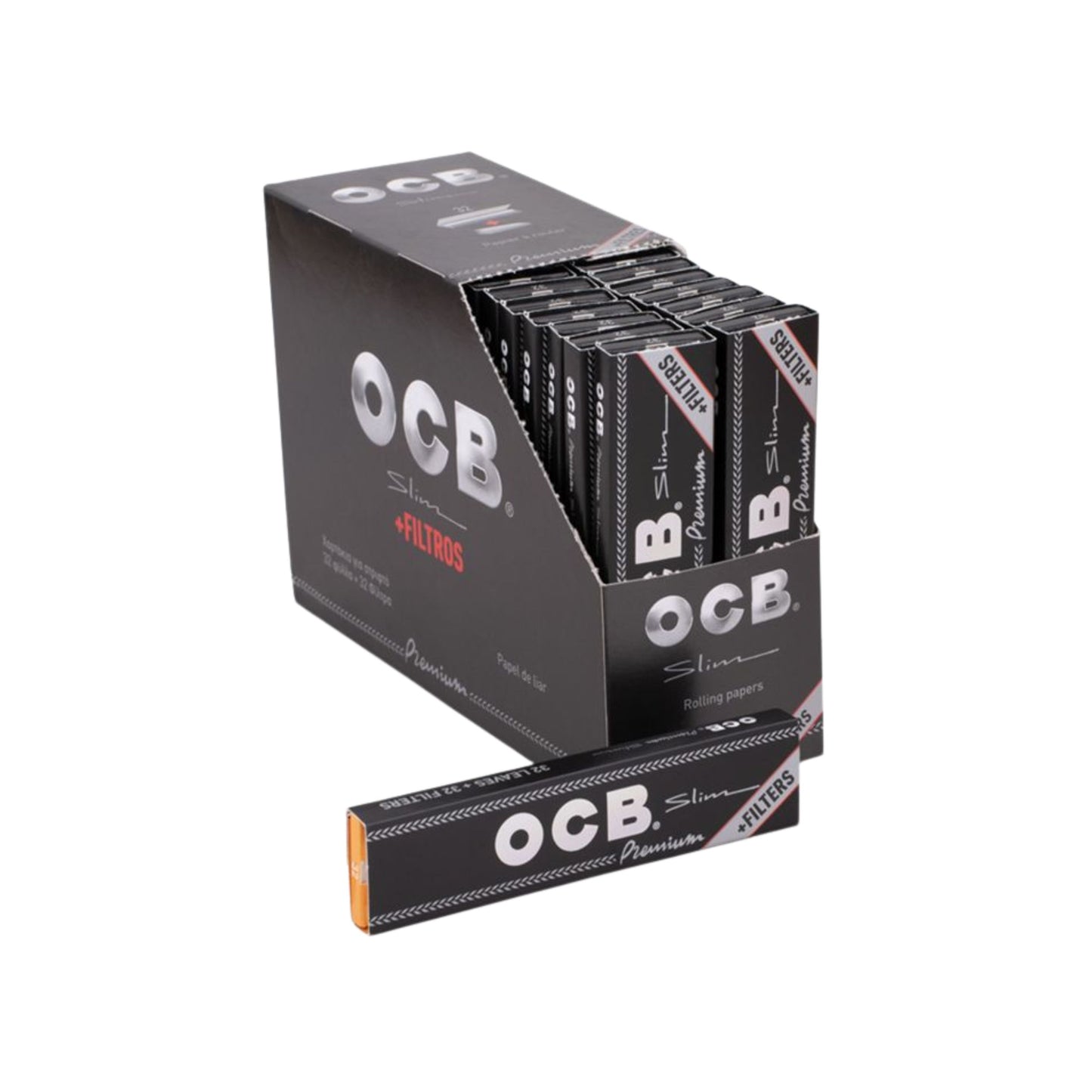 ROLLING PAPER | OCB PREMIUM KINGSIZE WITH FILTER ROLLING PAPER