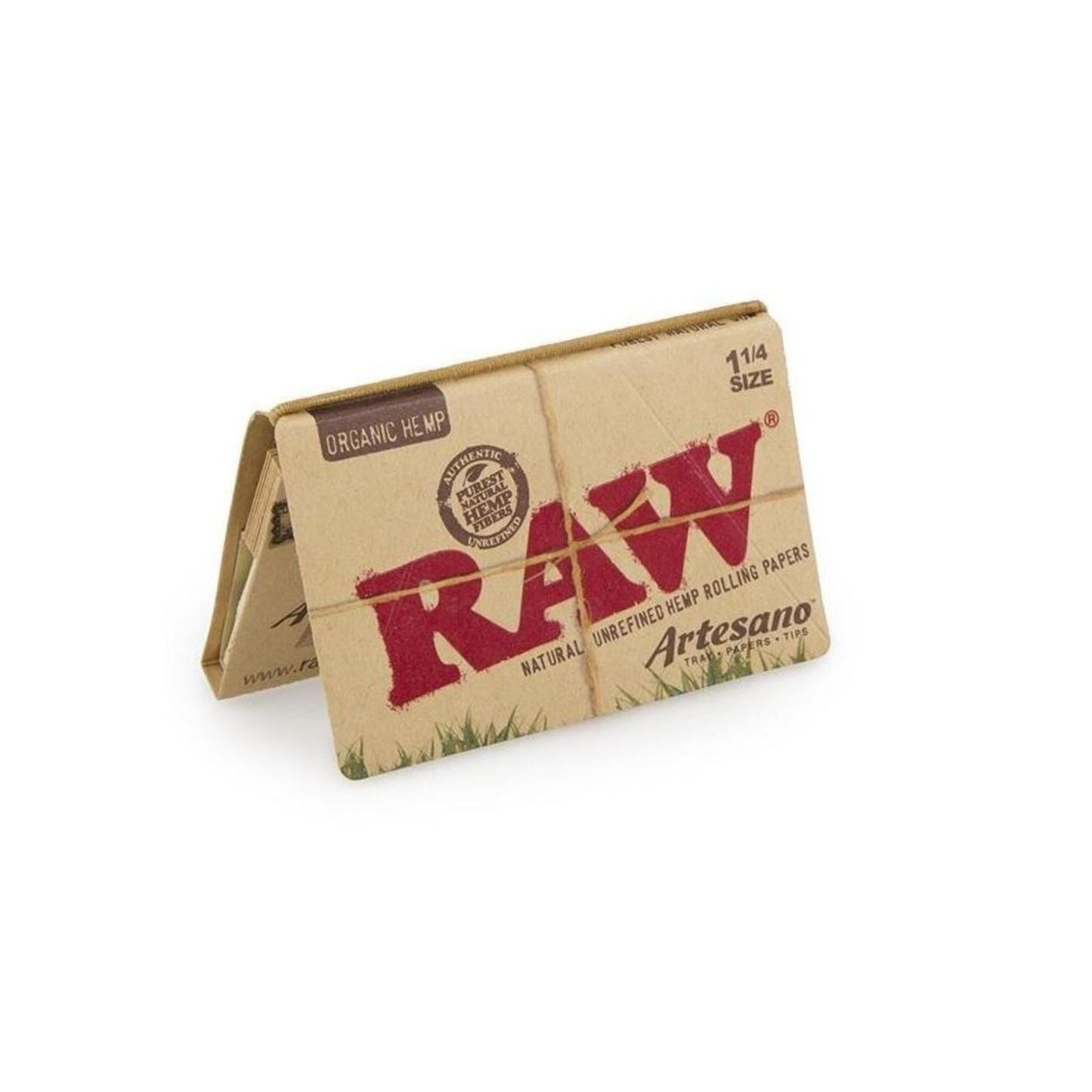 ROLLING PAPER | RAW ORGANIC HEMP ARTESANO 1 ¼" SIZE 3 IN 1