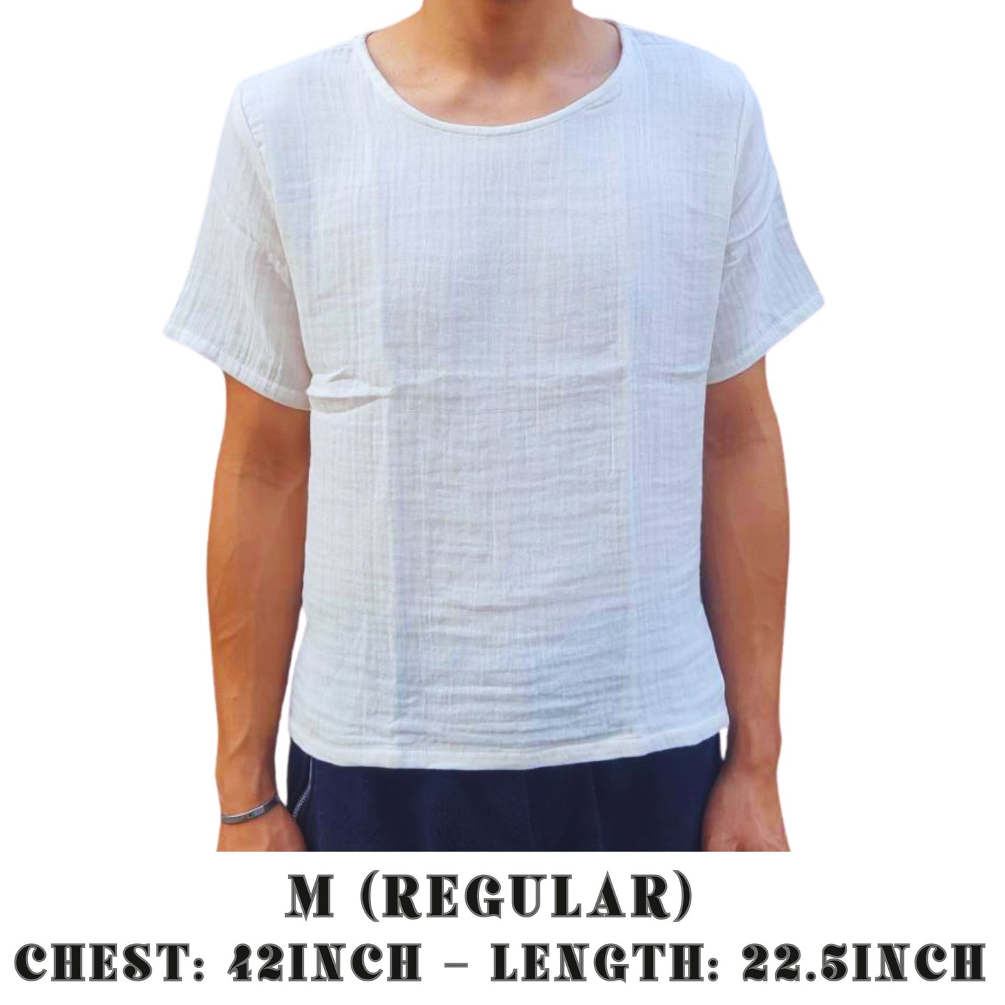 RAK MAE รักแม่ | COMFY COTTON CLASSIC SHIRT - WHITE