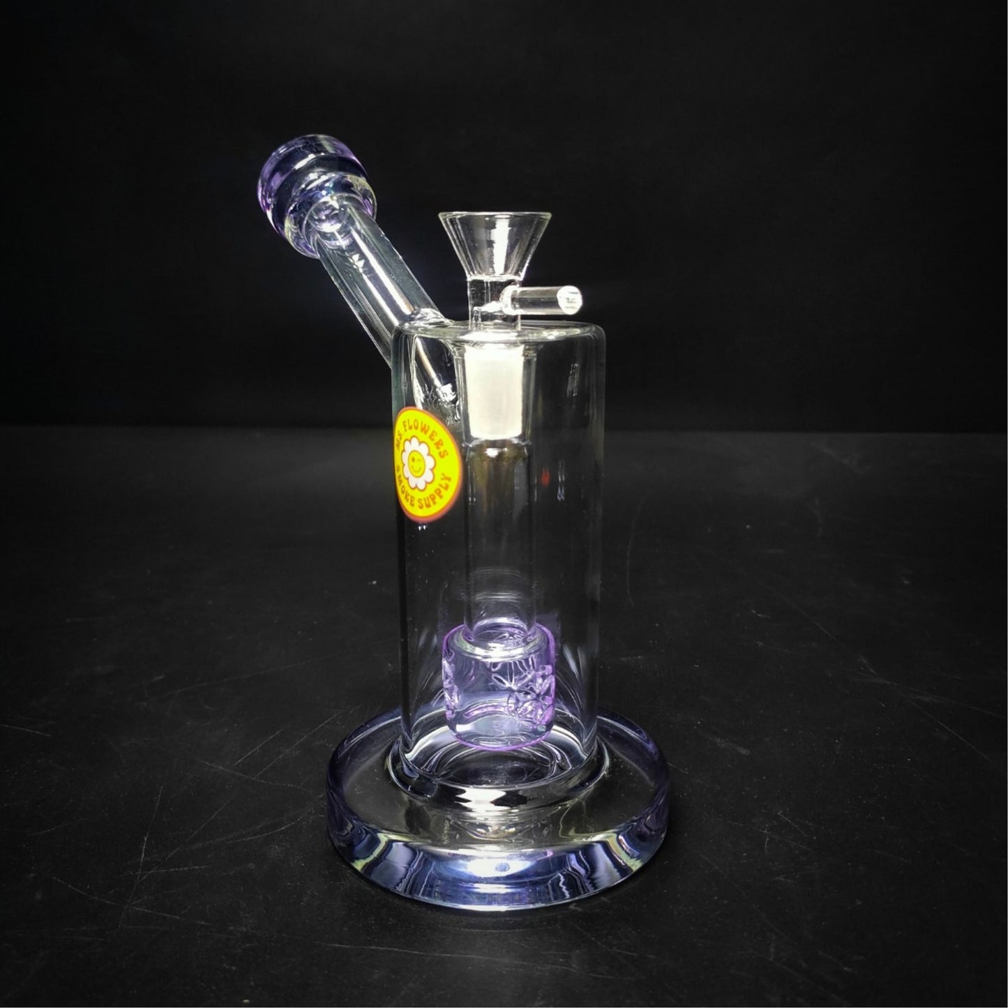 GLASS BONG | MS.FLOWERS BARREL BUBBLER 7 INCH