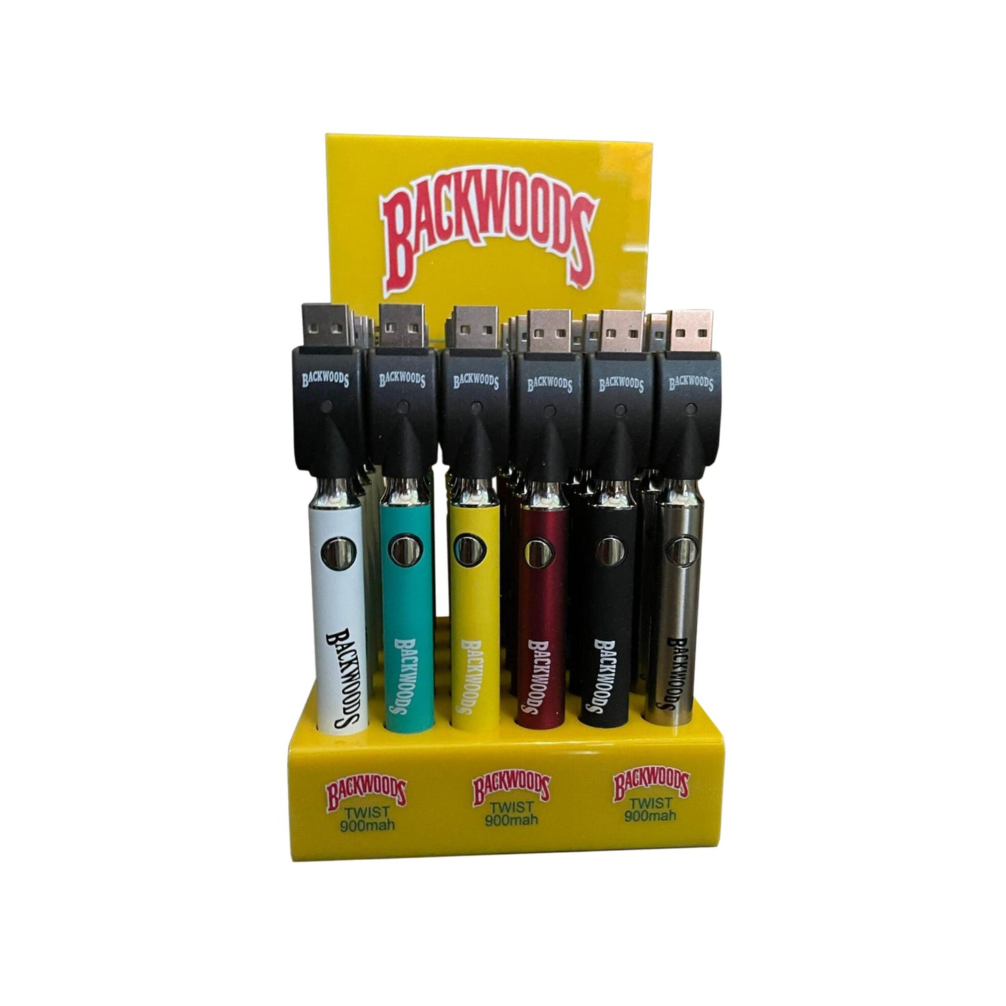 BATTERY | BACKWOODS BATTERY 510 THREAD 900 MAH CARTRIDGES VAPE PEN