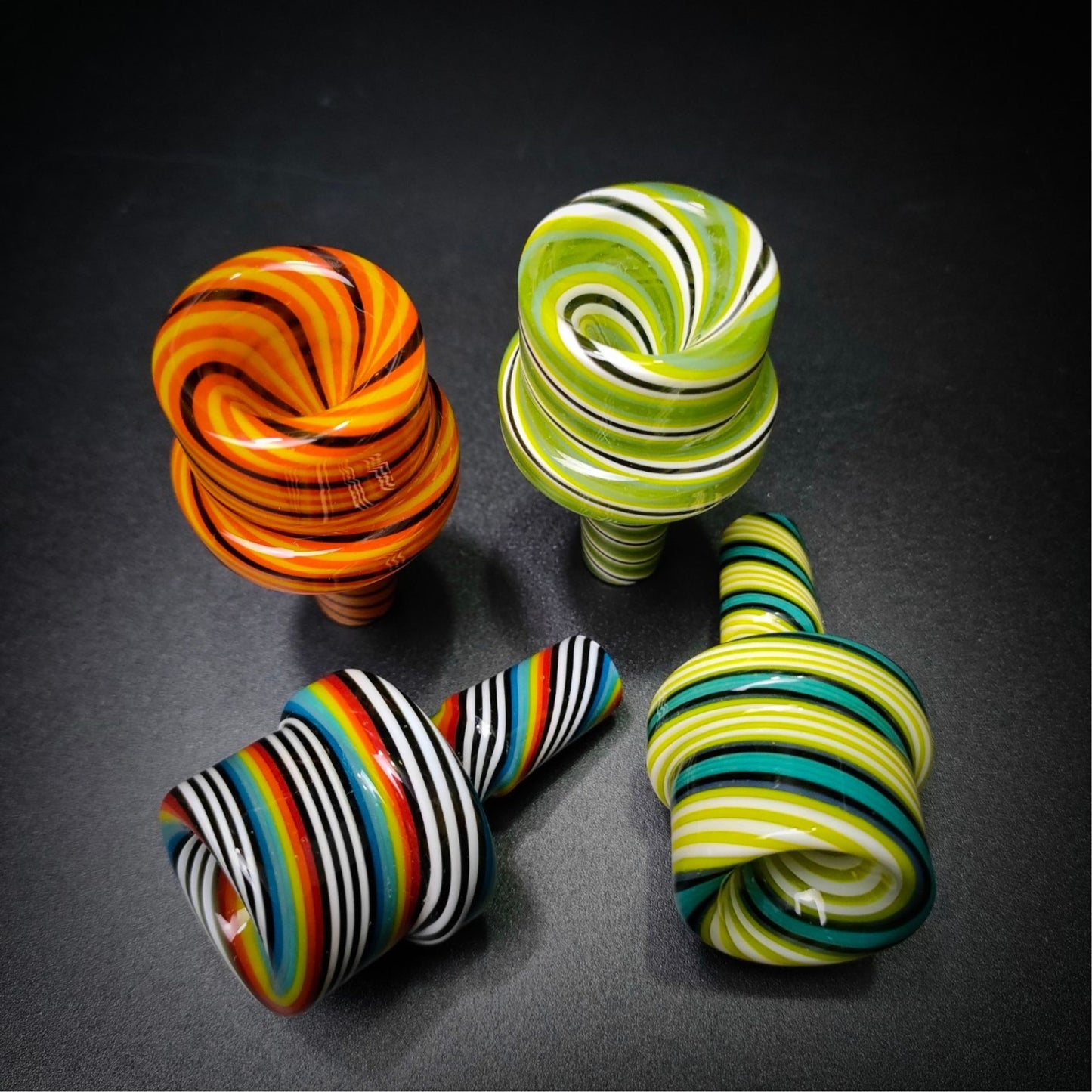 GLASS BOWL | TWISTY RETRO BOWL 14 MM