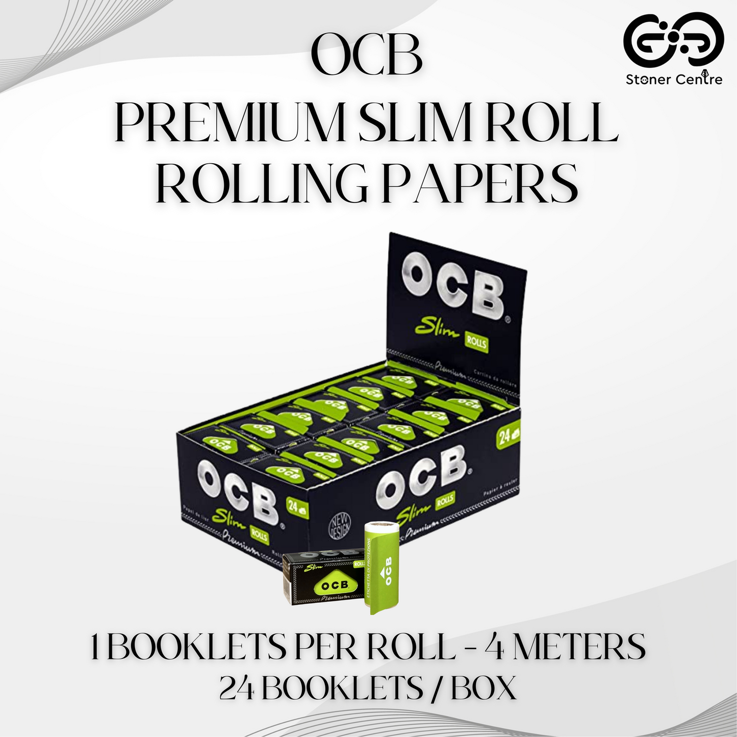 ROLLING PAPER | OCB PREMIUM SLIM ROLL ROLLING PAPER