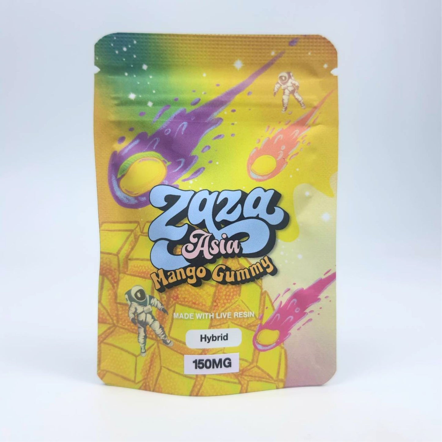 JELLY ZAZA ASIA | MANGO GUMMY 150MG EDIBLES GUMMY INFUSED THC SNACK