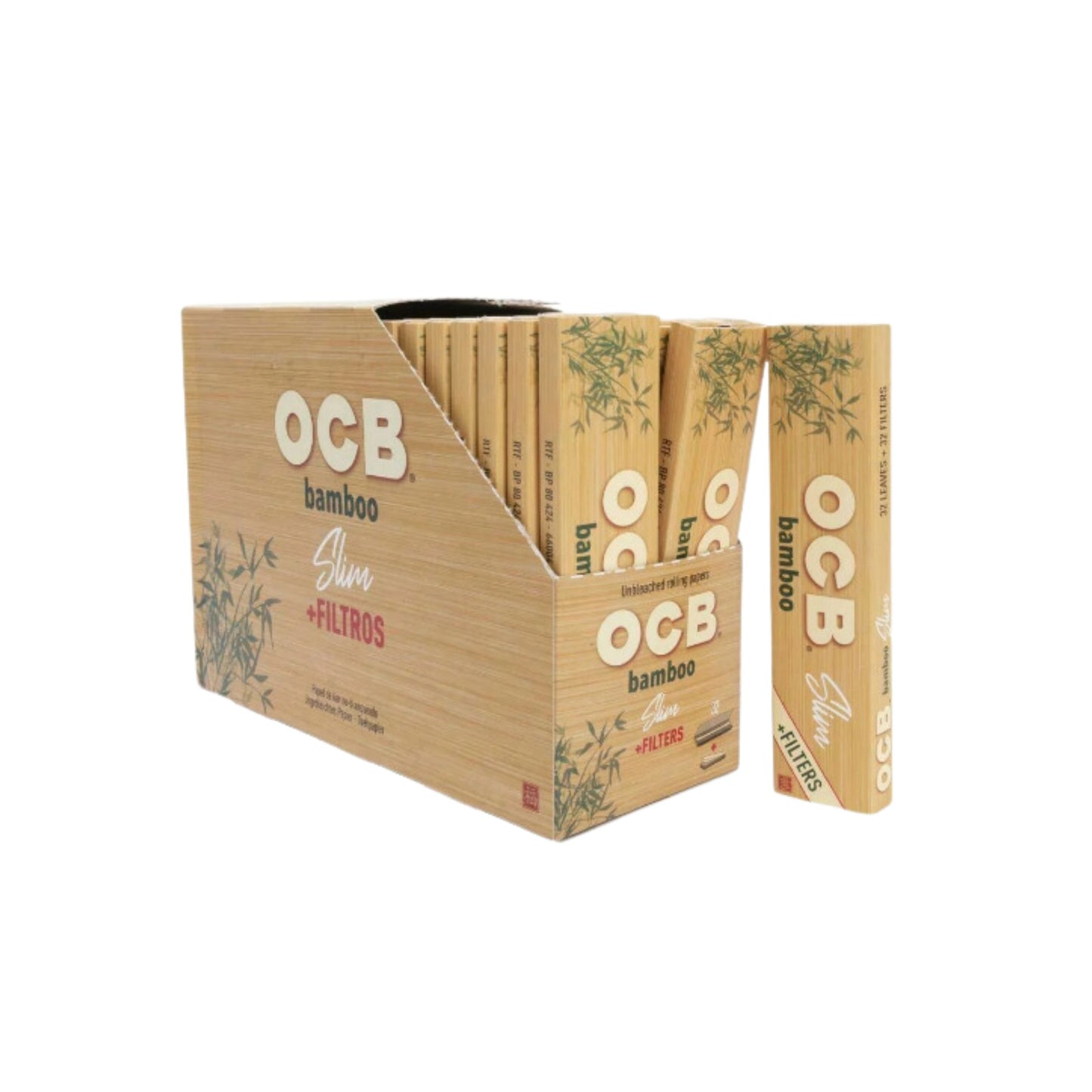 ROLLING PAPER | OCB BAMBOO KINGSIZE WITH FILTER ROLLING PAPER