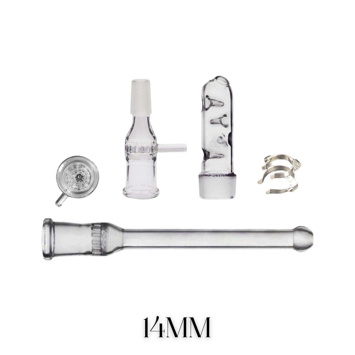 GLASS TUBE | GLASS SCREEN QUARTZ HEATER INJECTOR BOWL KIT