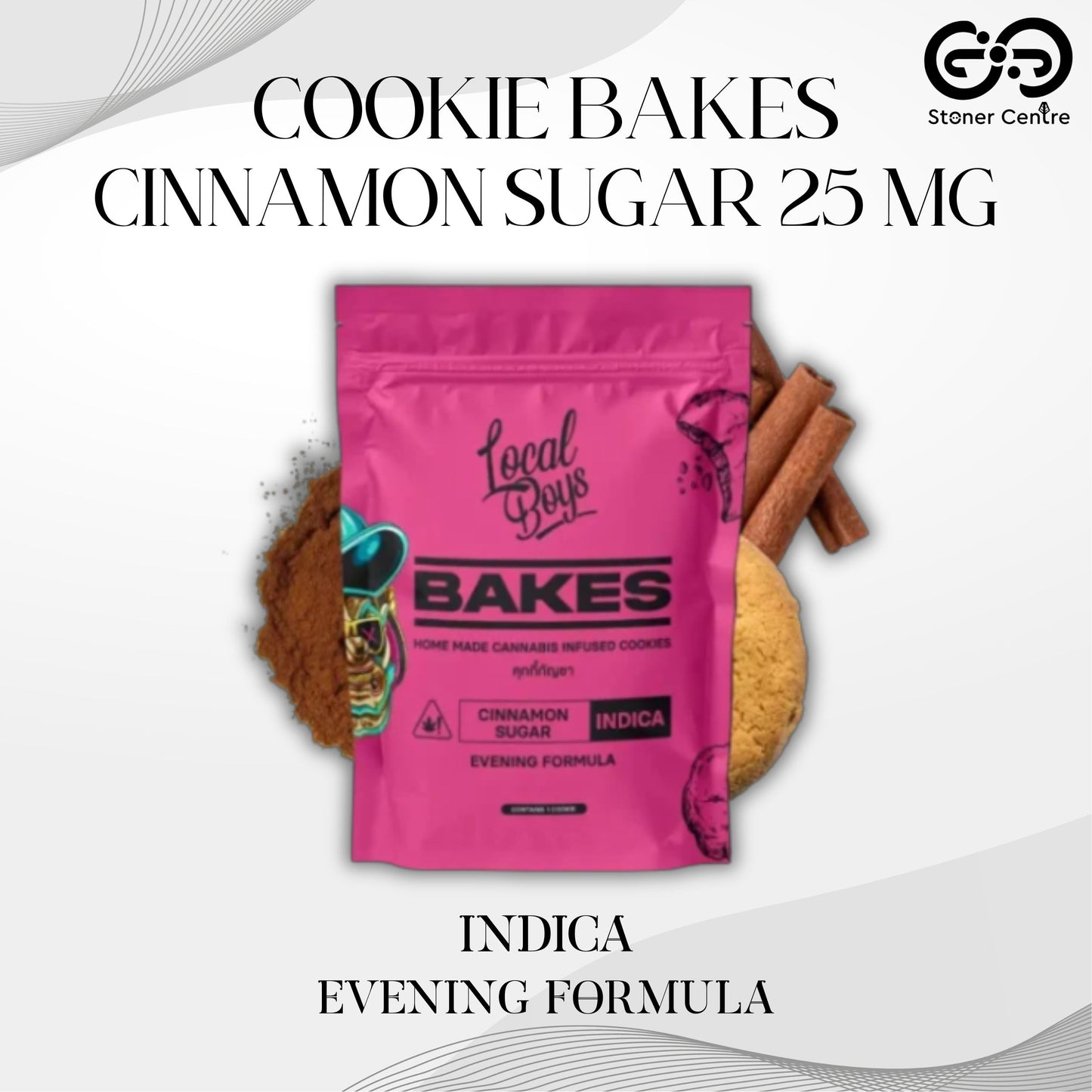 COOKIE BAKES | CINNAMON SUGAR 25 MG