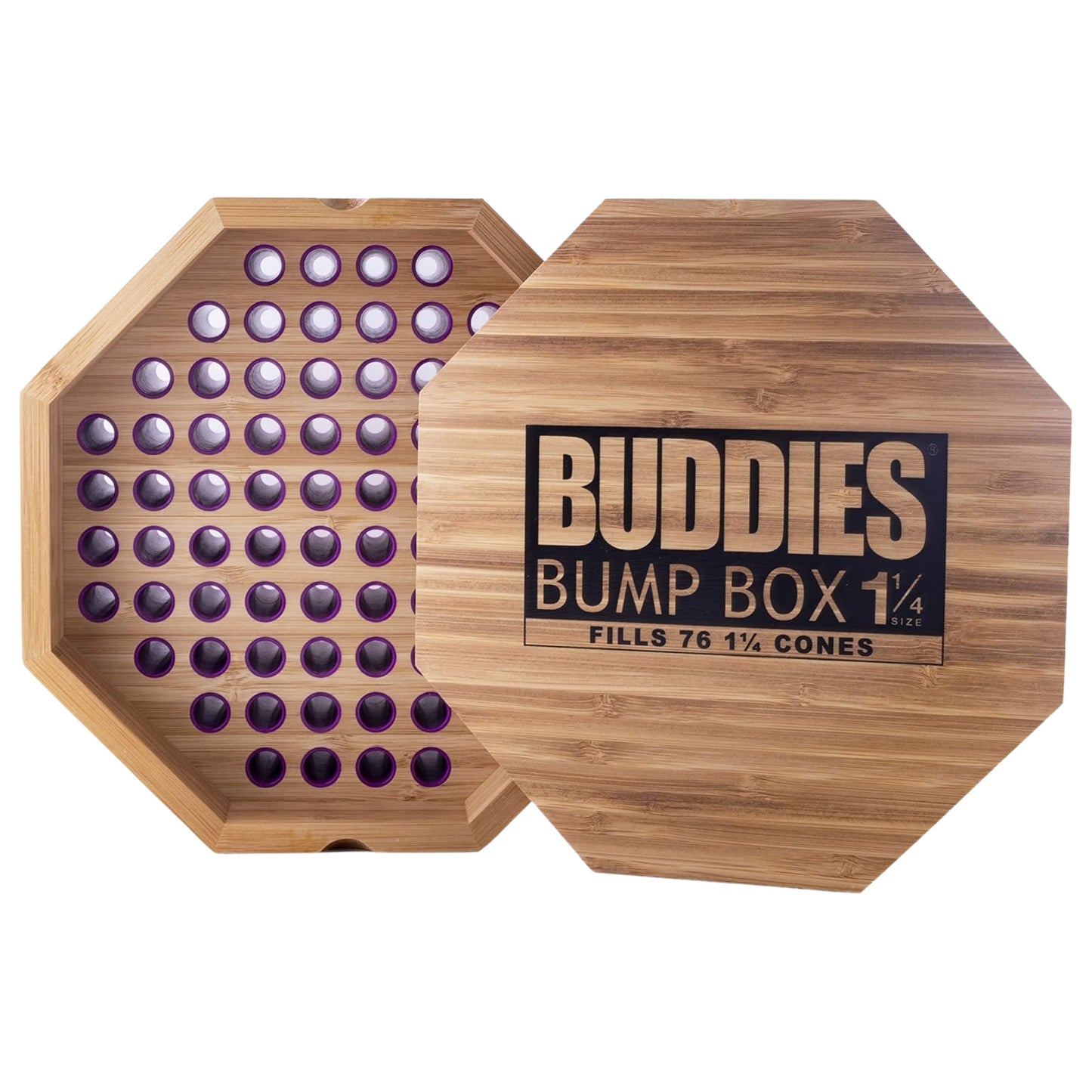BUDDIES BUMP BOX 1 ¼ INCH FILLS 76 CONES