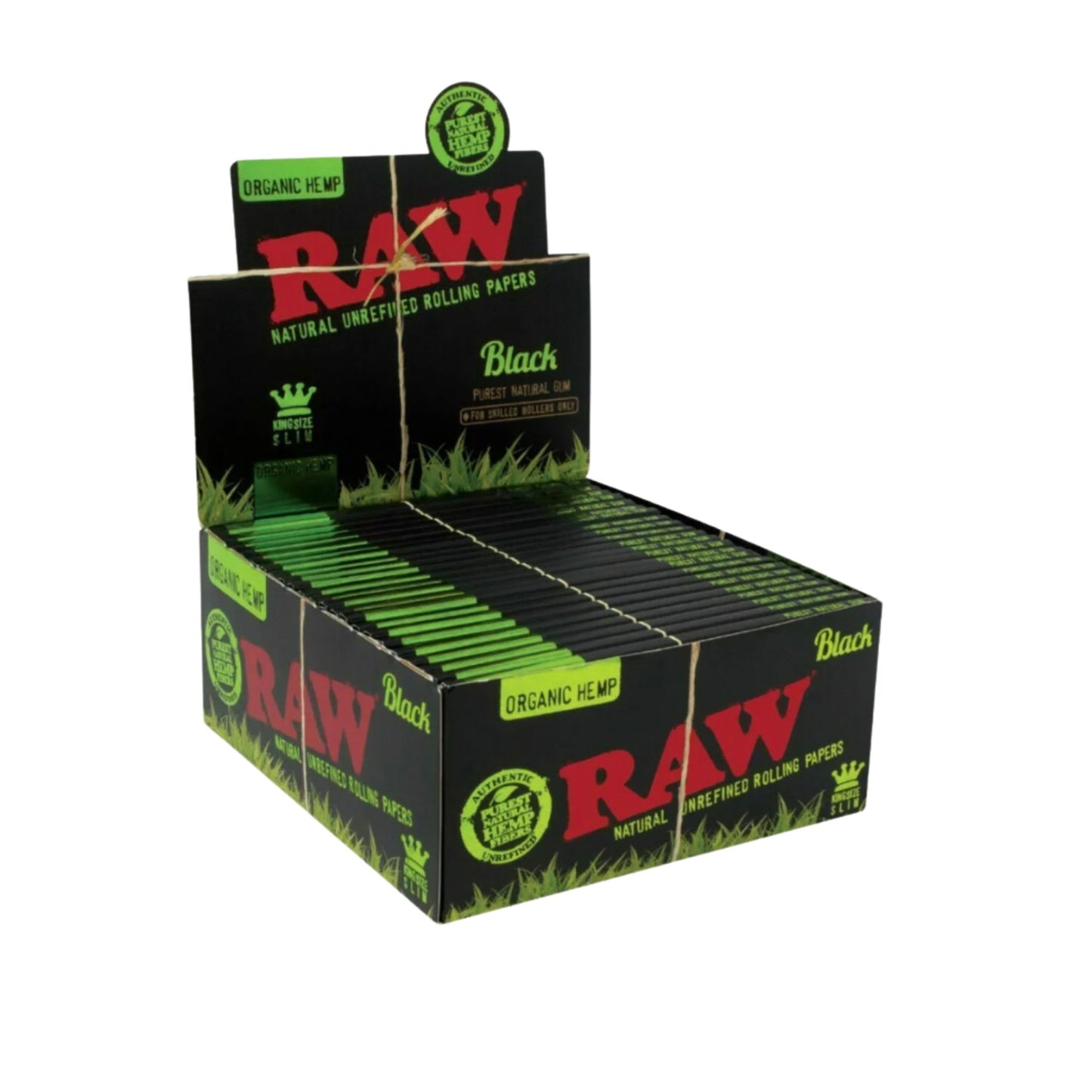 ROLLING PAPER | RAW ORGANIC HEMP KINGSIZE ROLLING PAPER