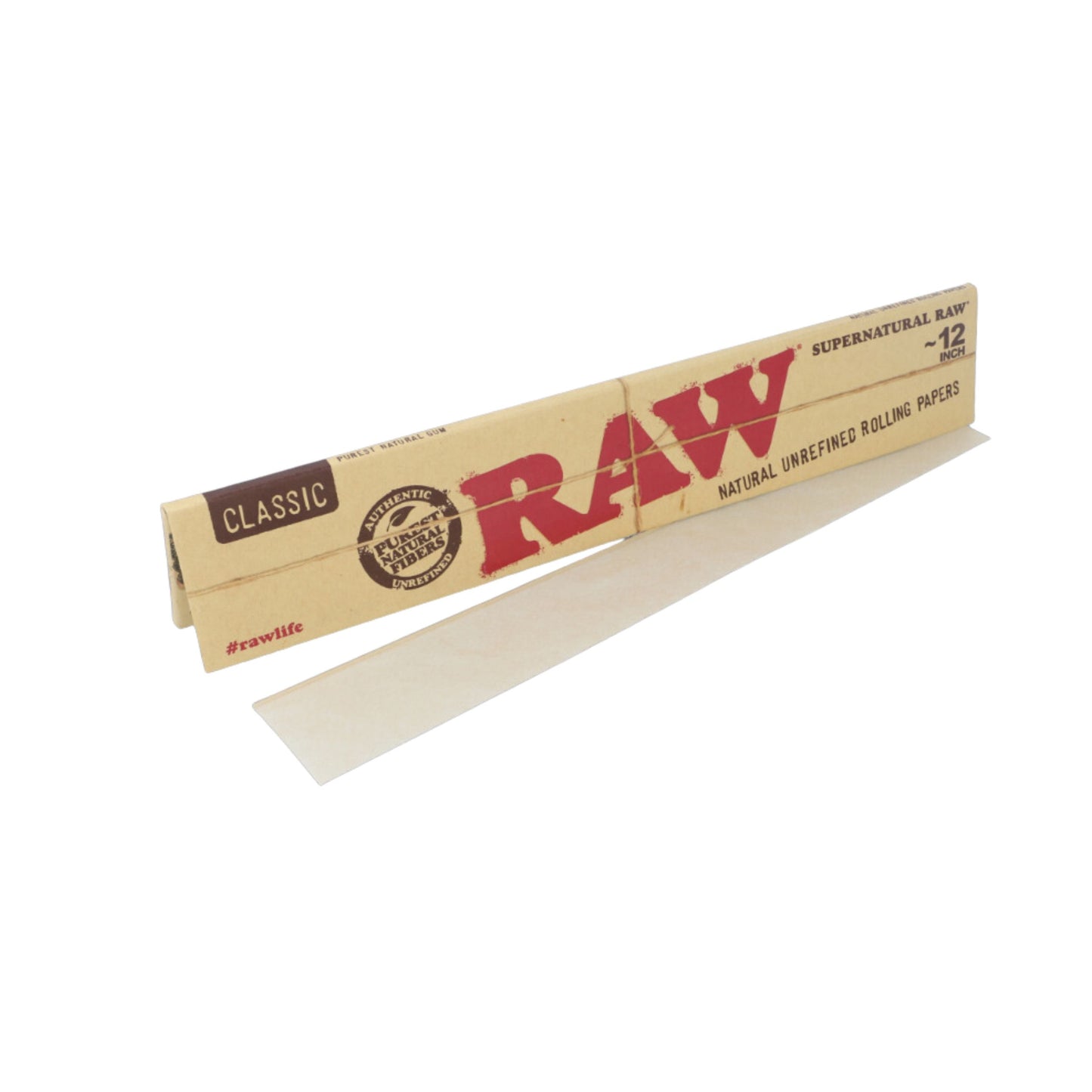 ROLLING PAPER | RAW 12" LENGTH SUPERNATRUAL ROLLING PAPER