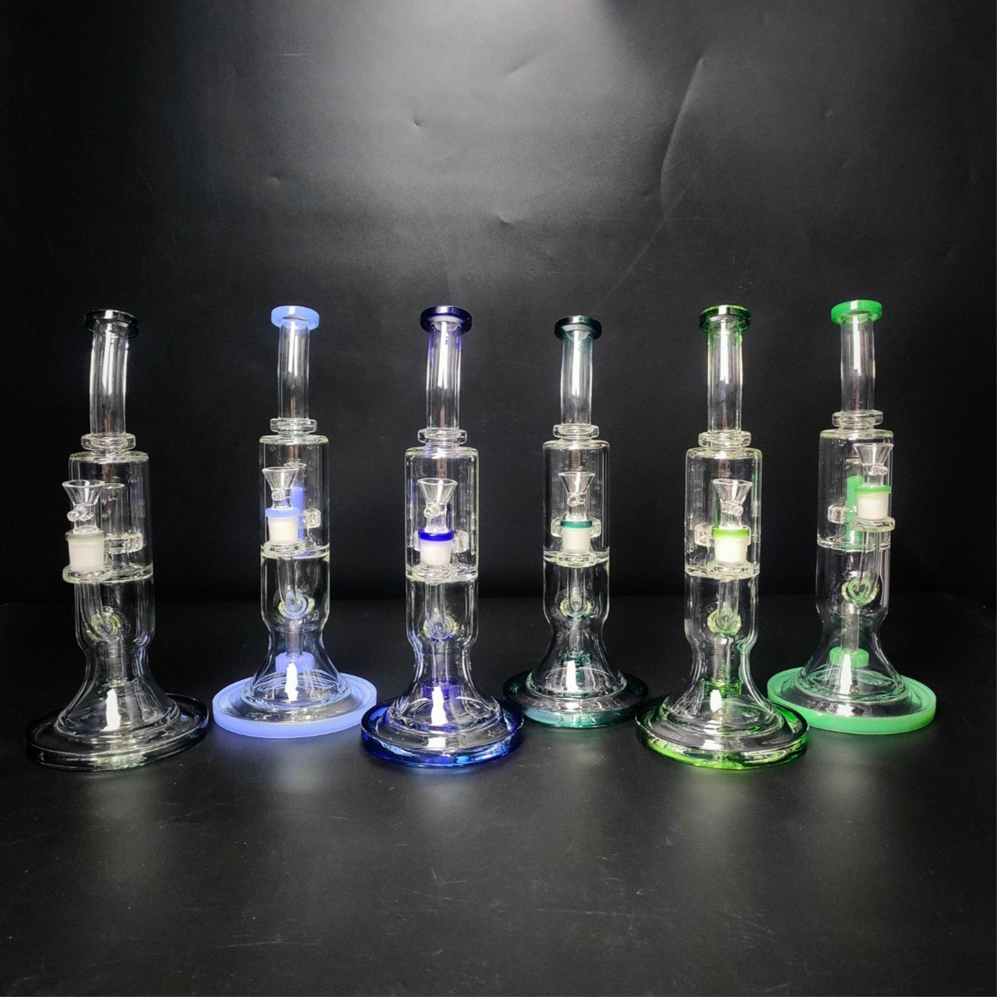 Glass Bong | EMPTY SCIENTIST STRAIGHT 12 INCH WITH DOUBLE MATRIX PERC