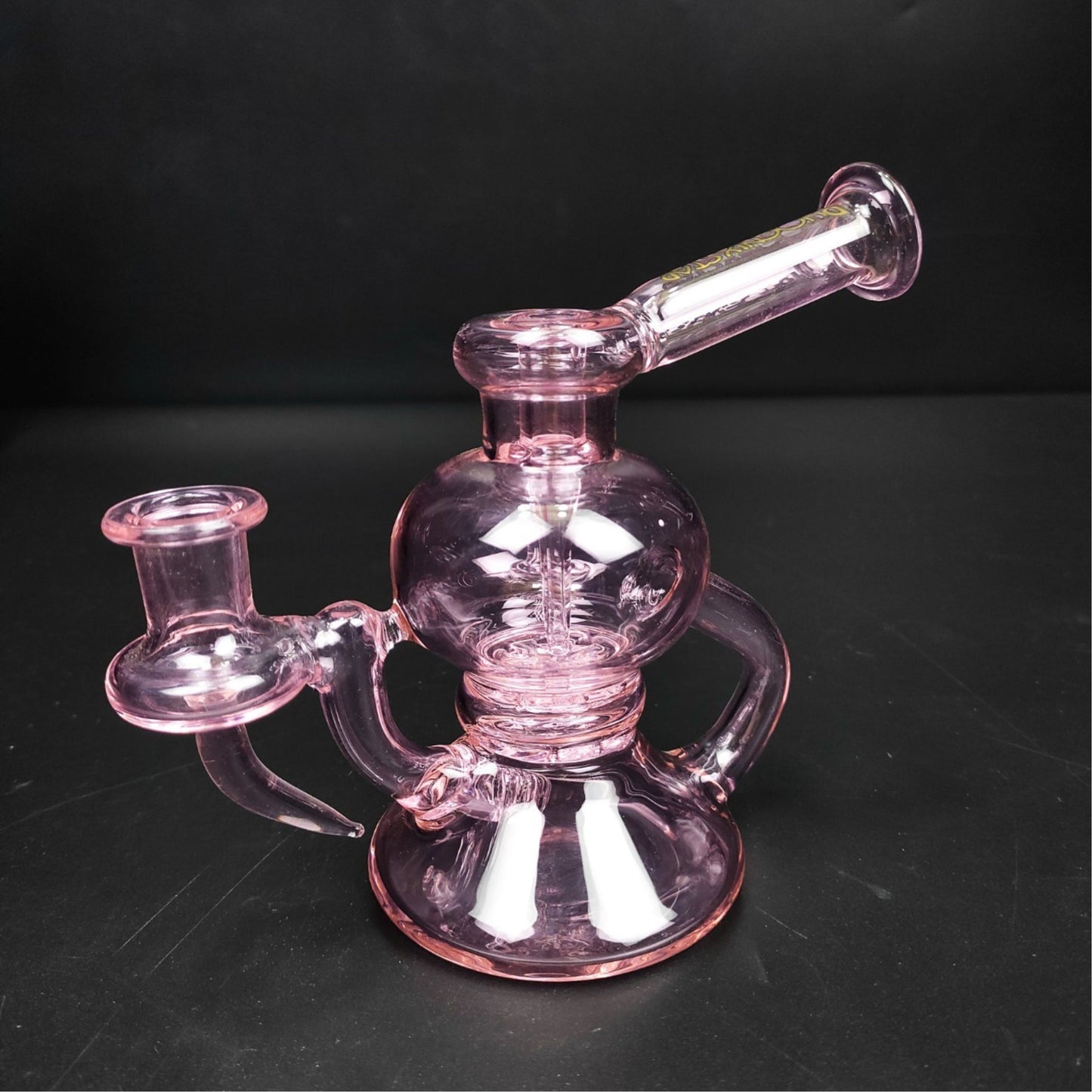 Glass Bong | 7 Pcs Recycler II Portable Oil Rig Set Full 