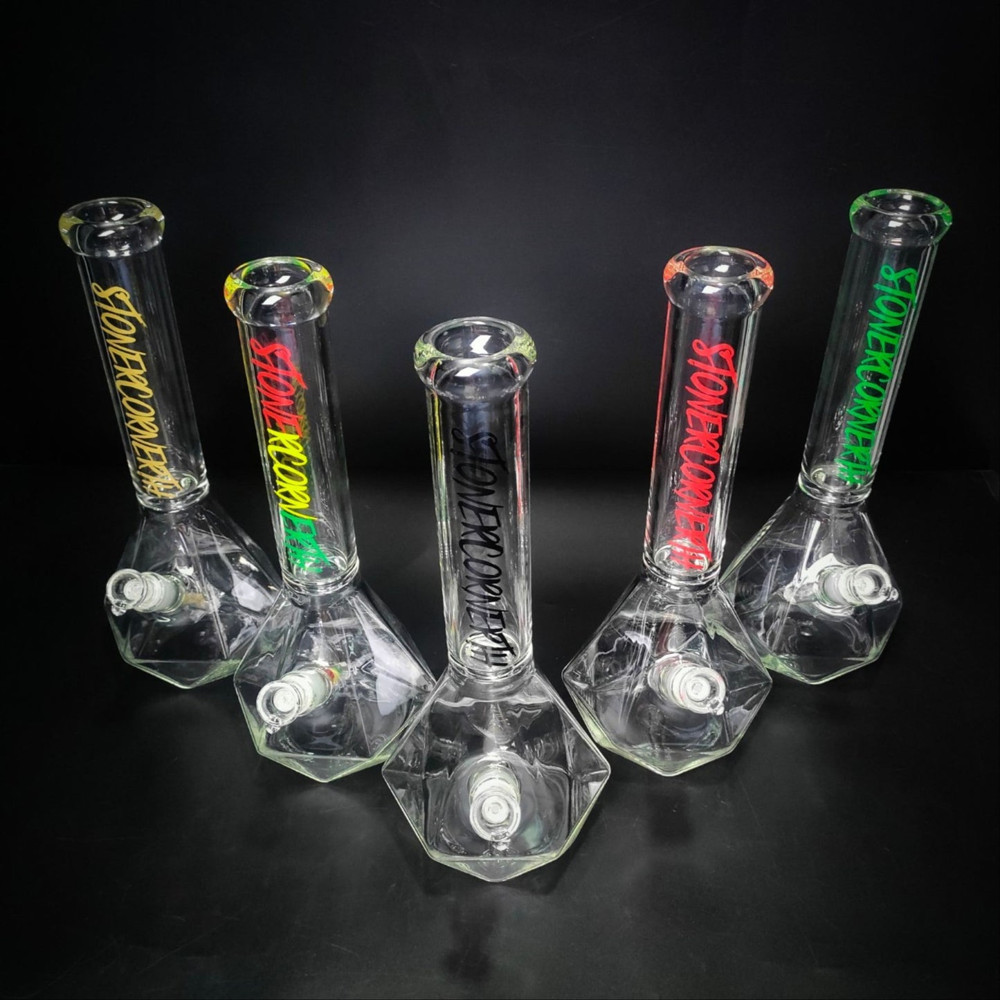 Glass Bong | STONERCORNERTH DIAMOND BONG 14 INCH