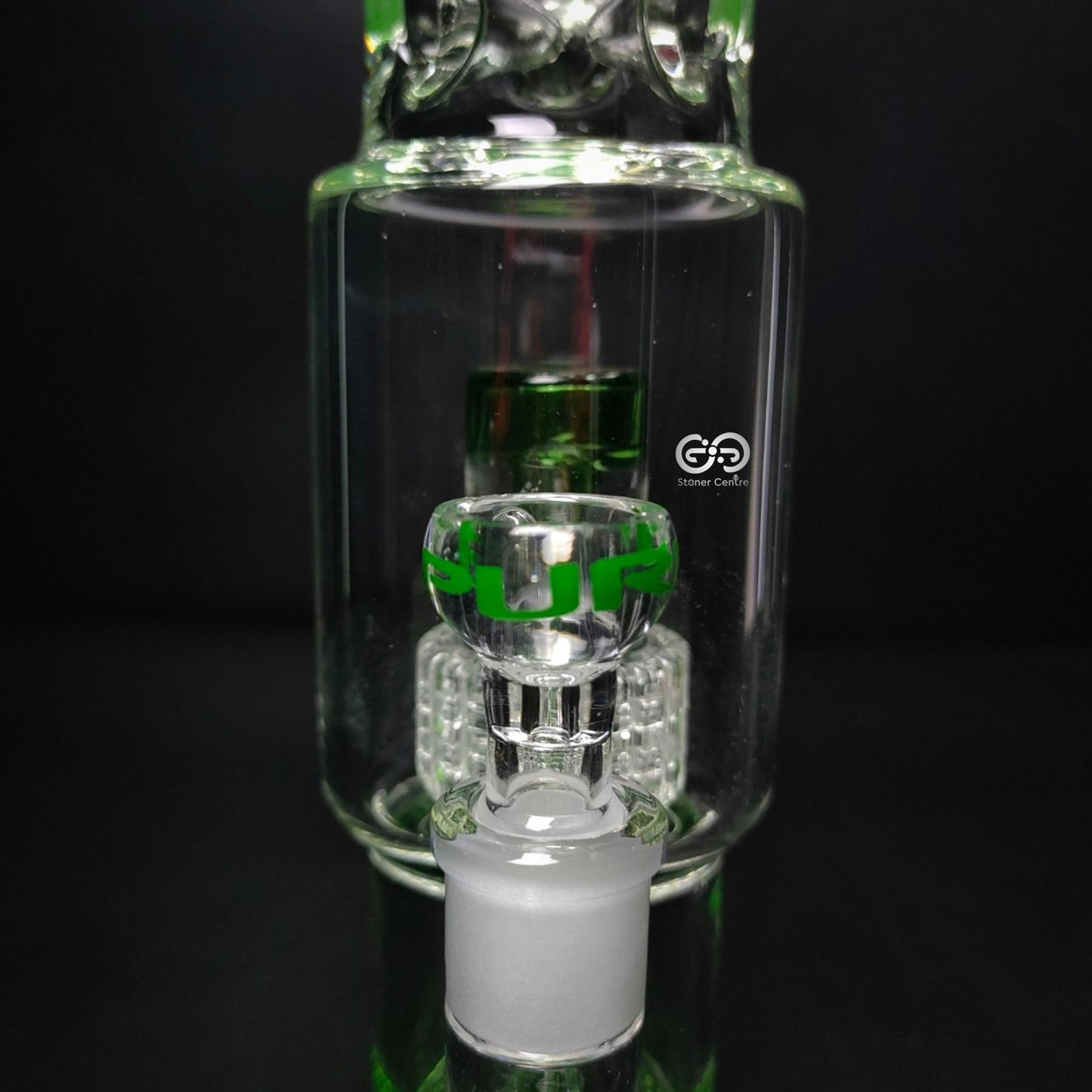 Glass Bong | PURE STRAIGHT DOUBLE PERCCOLATORS 16 INCH