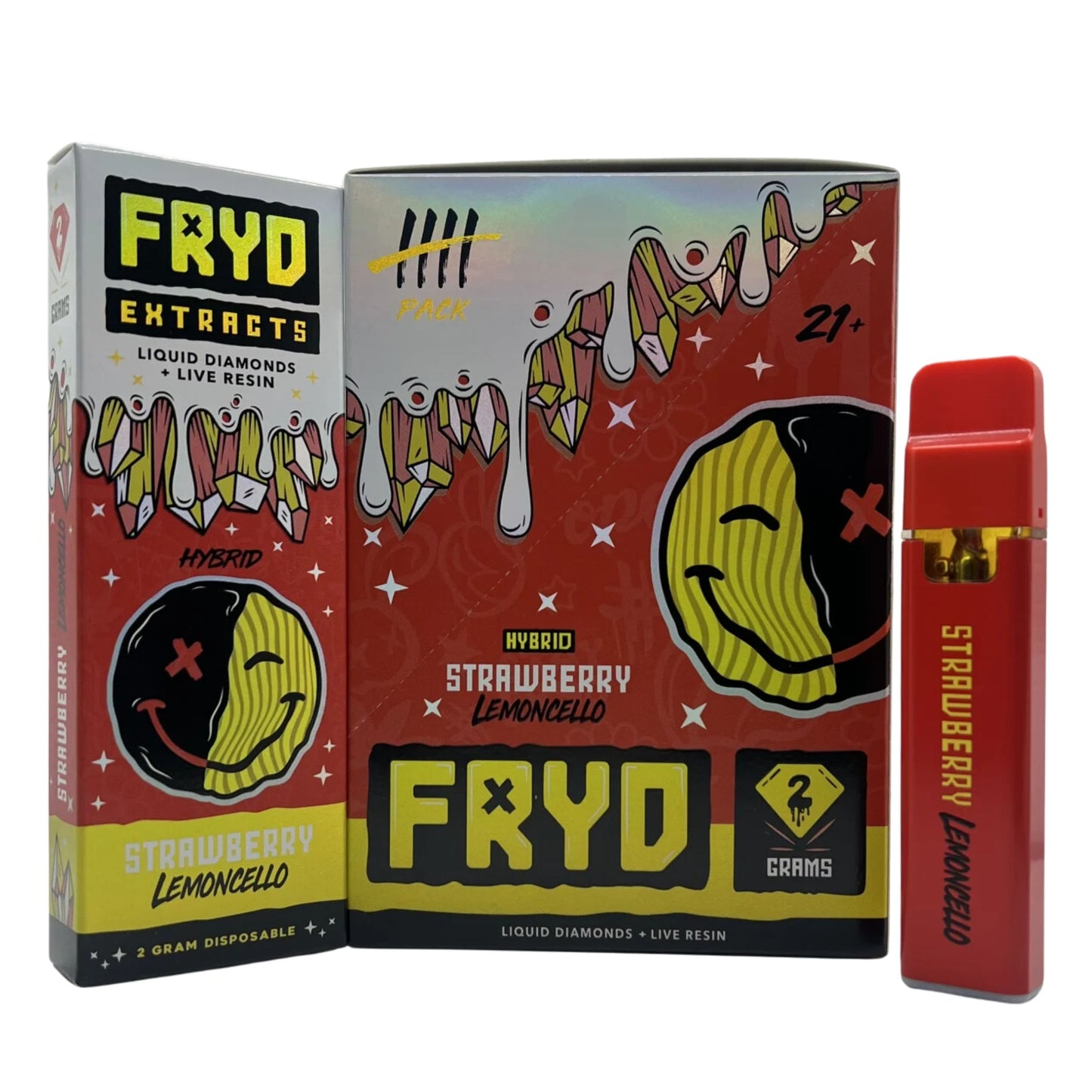 FRYD EXTRACTS DISPOSABLE 2 ML.| STRAWBERRY LEMONCELLO