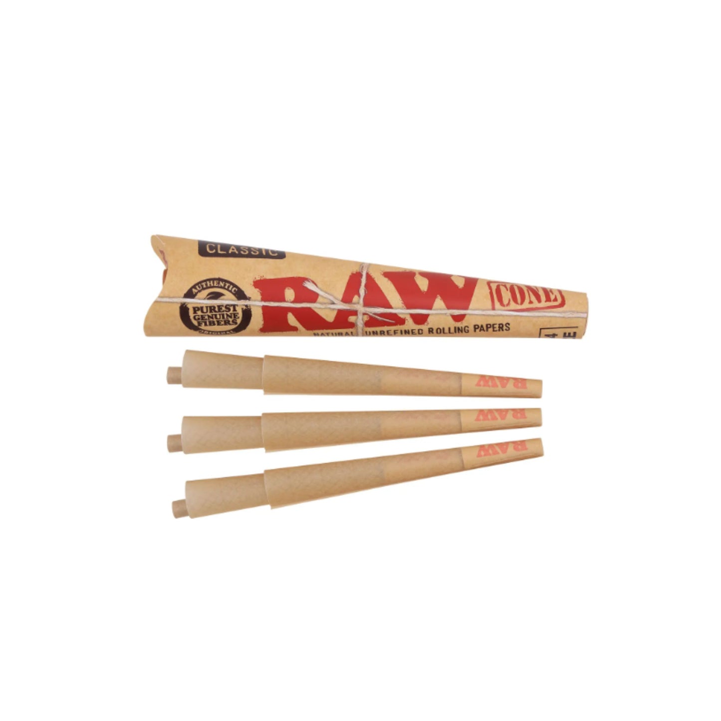 ROLLING PAPER | CHA RAW CLASSIC CONE 1 ¼"