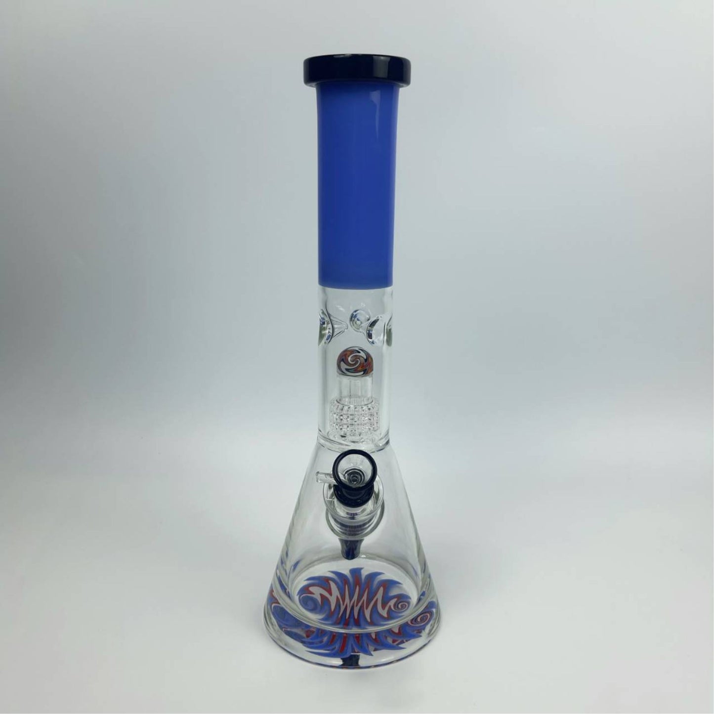 Glass Bong | DAZED WIGWAG BEAKER 16 INCH 9MM WITH PERCOLATOR