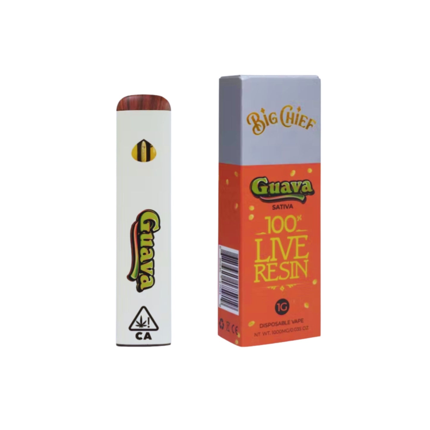 BIG CHIEF DISPOSABLE PEN 1.0ML | GUAVA : SATIVA
