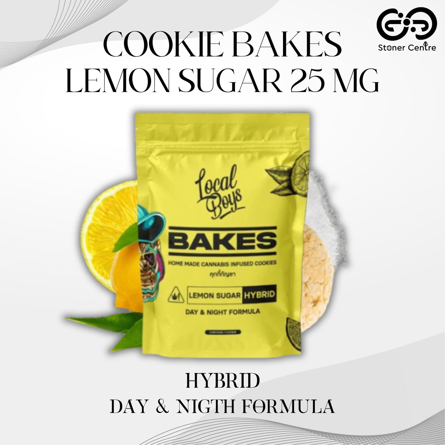 COOKIE BAKES | LEMON SUGAR 25 MG