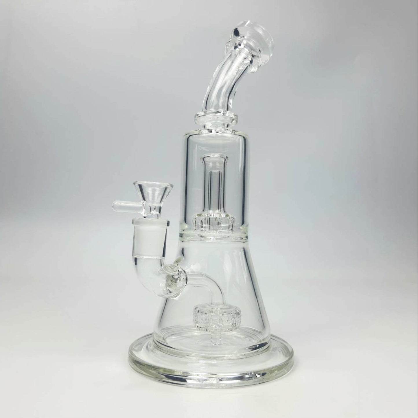 GLASS BONG | DYNASTY RIG 10 INCH DOUBLE HELIX & DOME PERC