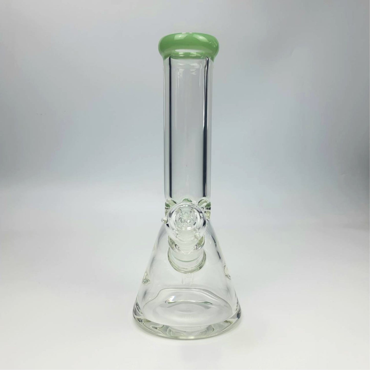 Glass Bong | REINFORCE NO LOGO PREMIUM BEAKER 12 INCH 9MM THICKNESS JADE MOUTHPIECE
