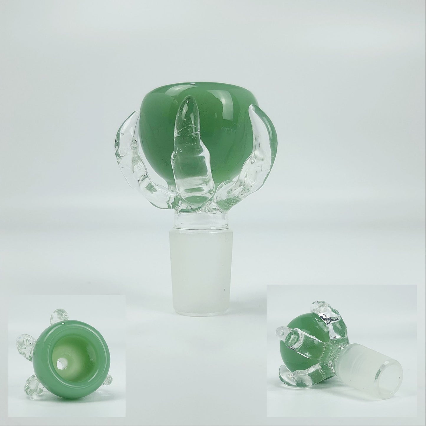 GLASS BOWL | SKELETON HAND BOWL 14 & 18MM