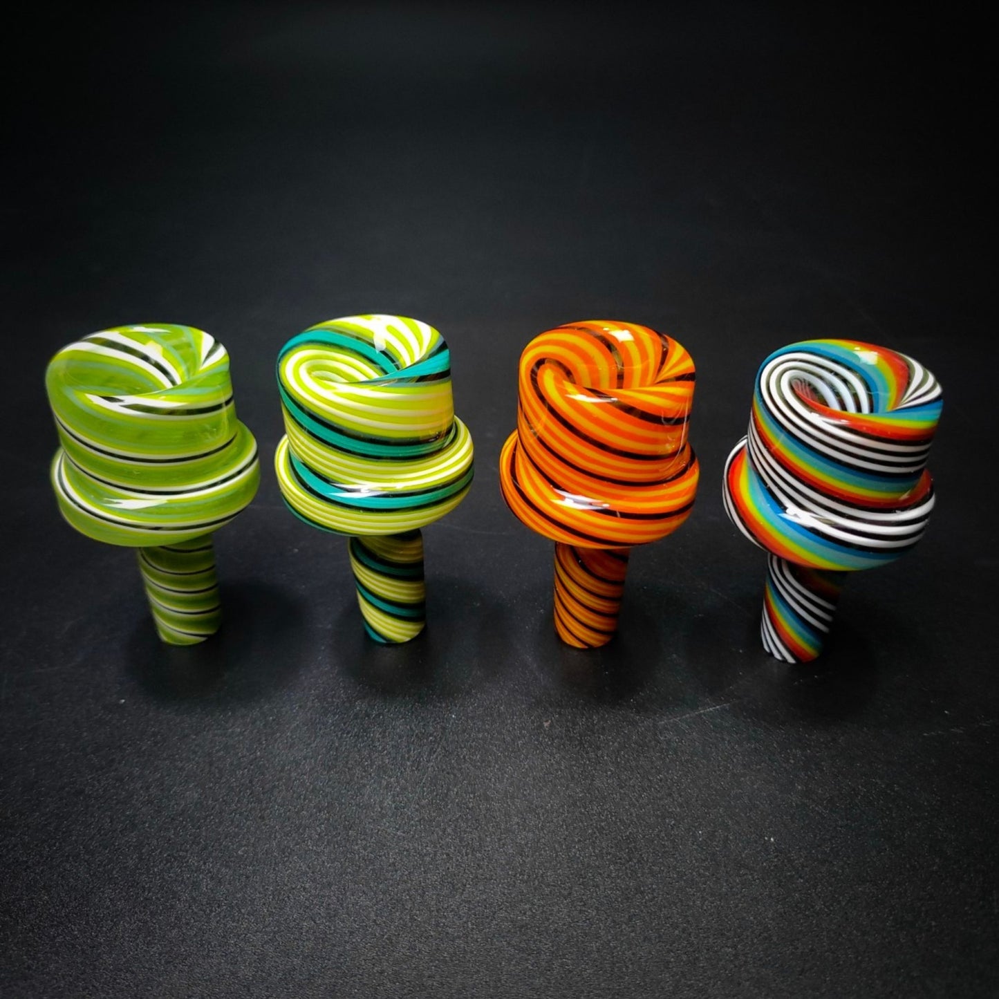 GLASS BOWL | TWISTY RETRO BOWL 14 MM