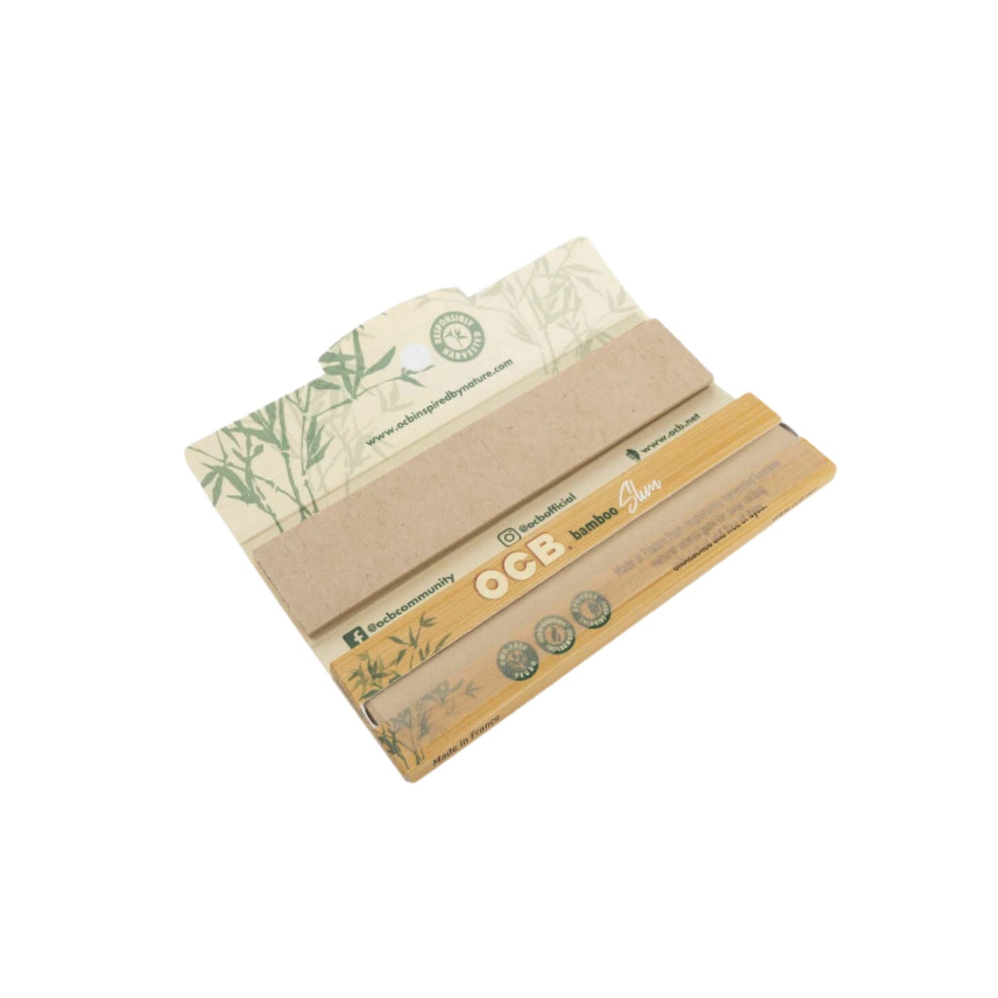 ROLLING PAPER | OCB BAMBOO KINGSIZE WITH FILTER ROLLING PAPER