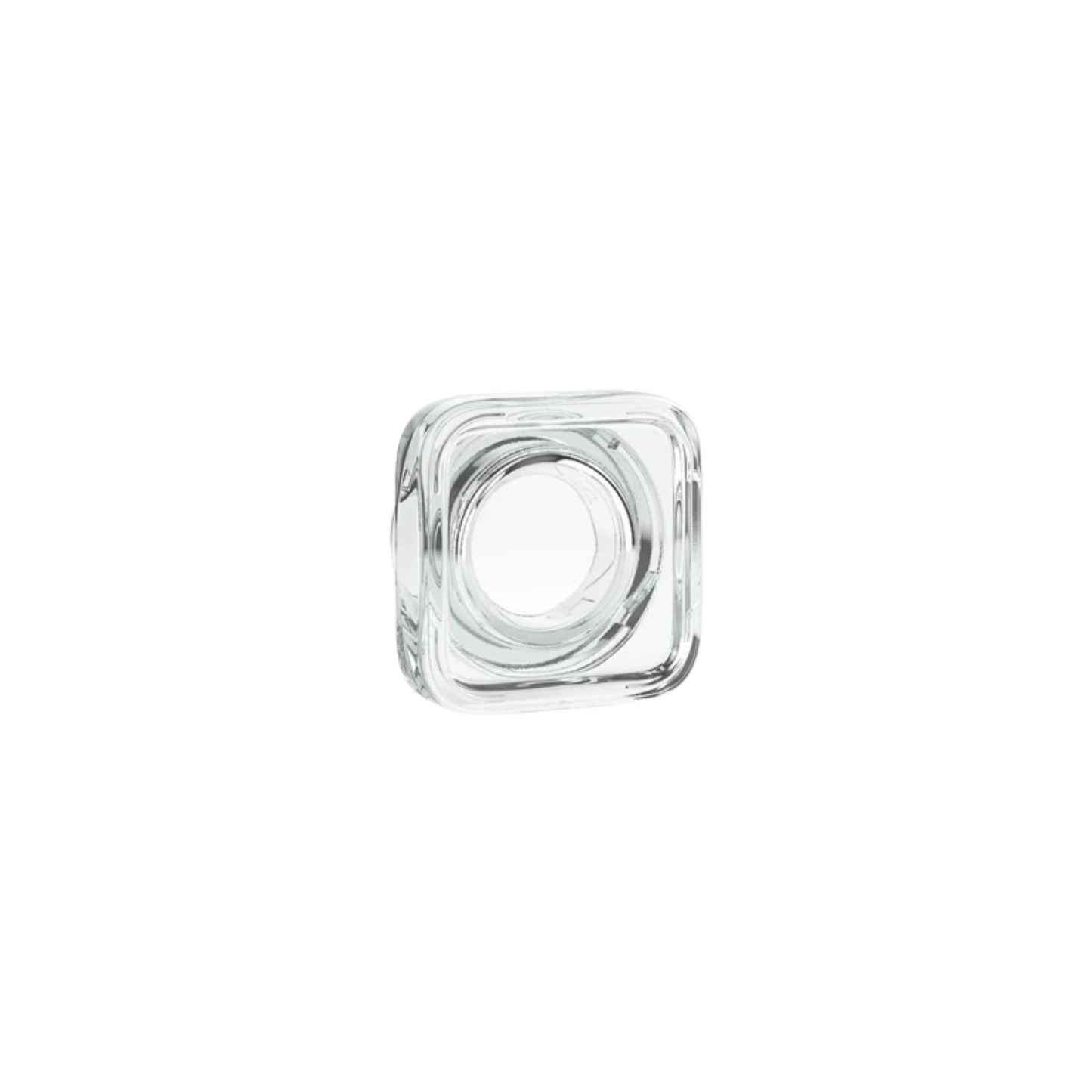 GLASS JAR | SQUARE GLASS JAR PLASTIC LID | SIZE 21MM x 36MM