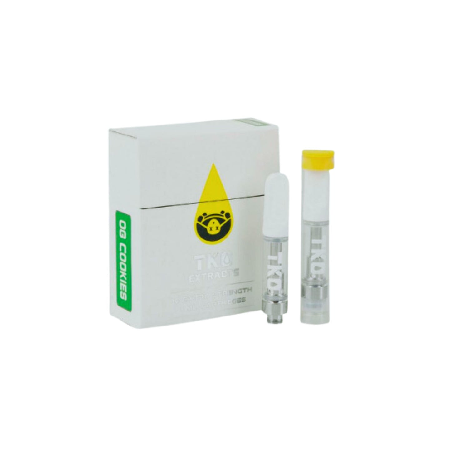 EMPTY CARTRIDGE | TKO WHITE 0.8ML (5 PIECES / SET)