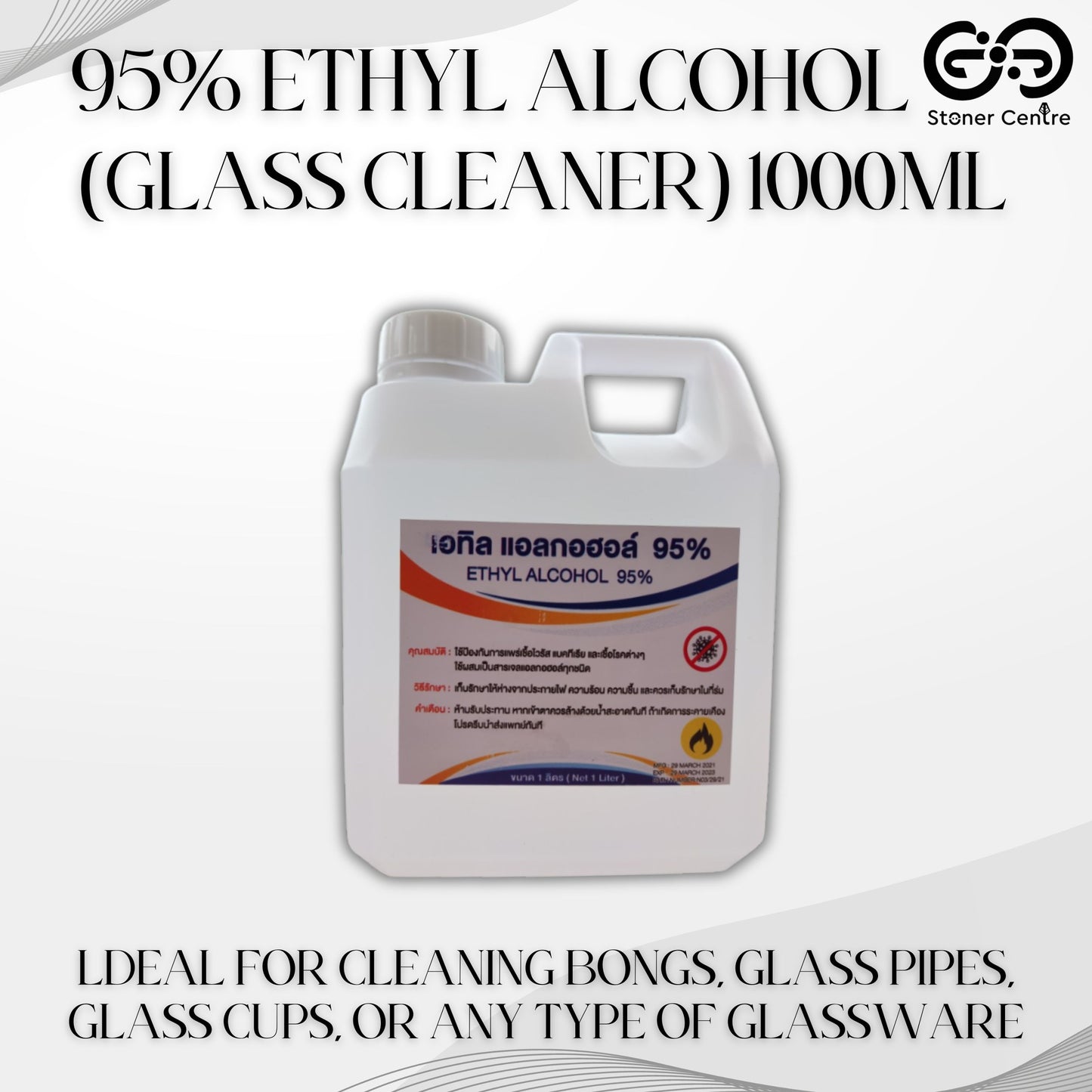 95% ETHYL ALCOHOL (GLASS CLEANER) 1000ML