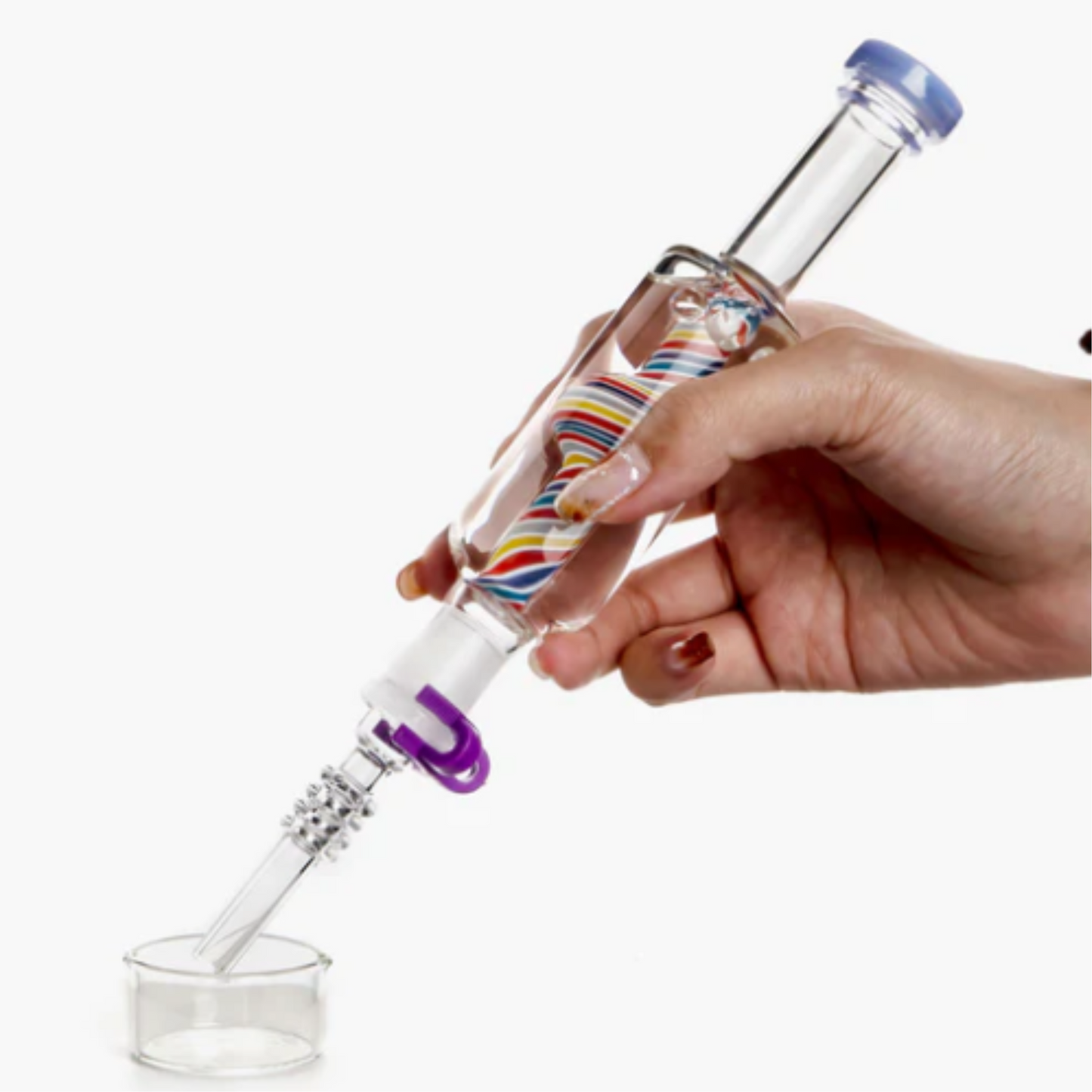 NECTAR COLLECTOR | GLYCERIN NECTAR COLLECTOR WIG WAG 8.5 INCH