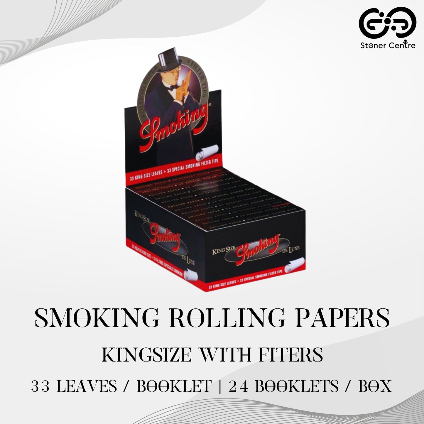 ROLLING PAPER | SMOKING ROLLING PAPERS KINGSIZE WITH FITERS