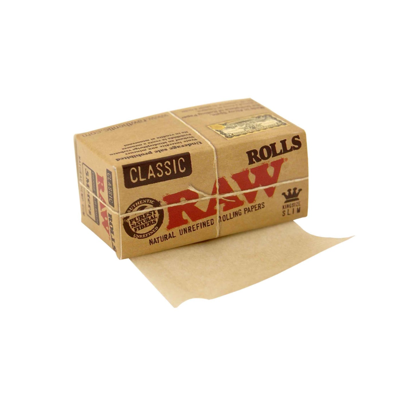 ROLLING PAPER | RAW CLASSIC ROLLS 5-METER LENGTH KINGSIZE