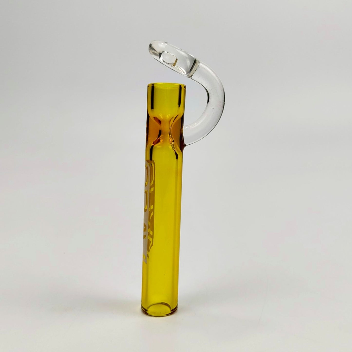 PIPE | GRAV CONCENTRATE TESTER OIL CHILLUM 3.5 INCH | YELLOW BODY
