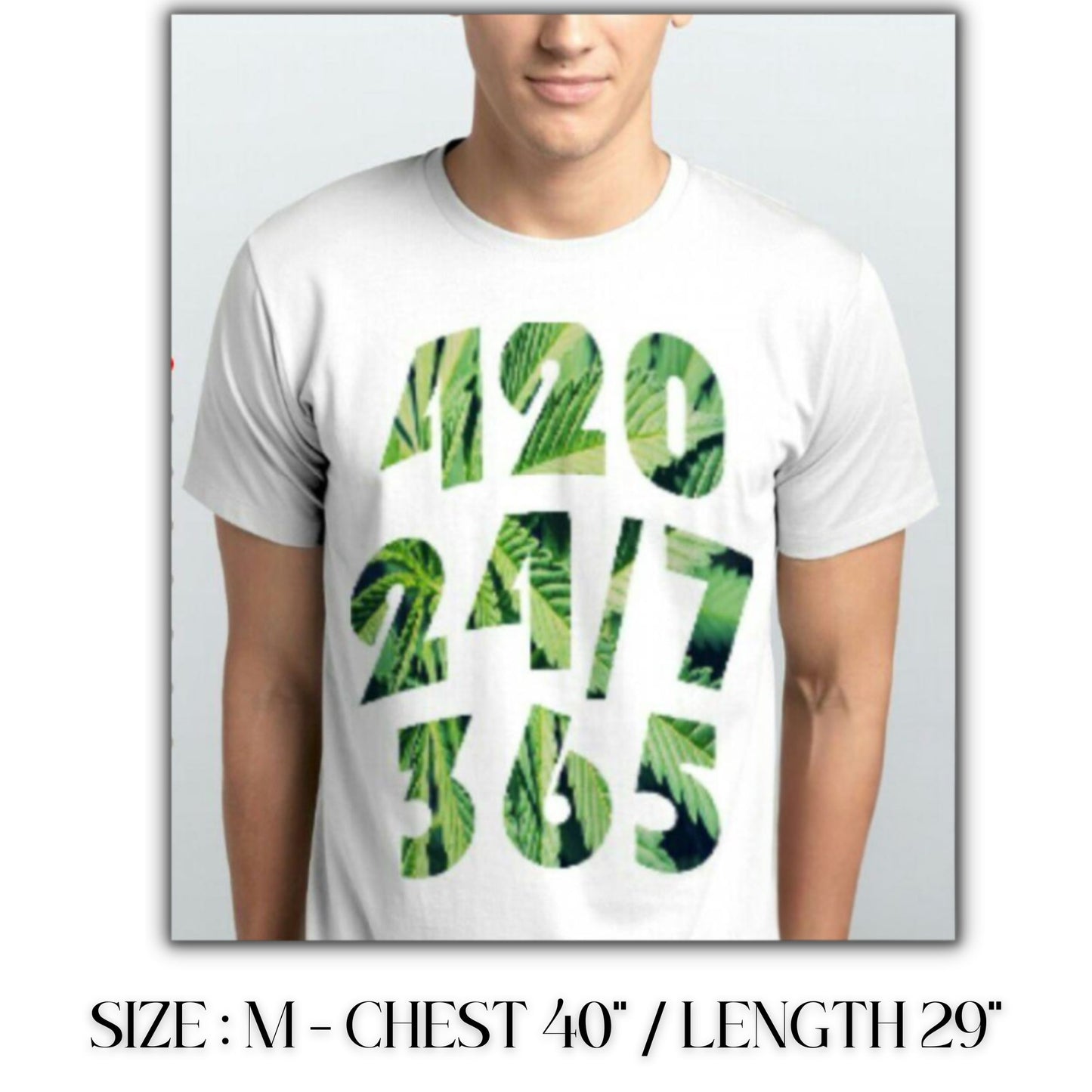 T - SHIRT | 420 24/7 STONER
