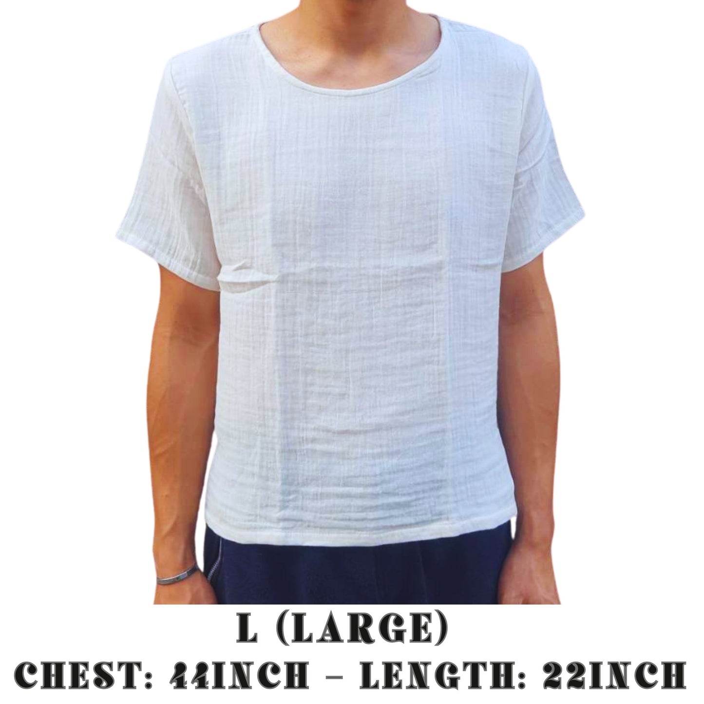 RAK MAE รักแม่ | COMFY COTTON CLASSIC SHIRT - WHITE