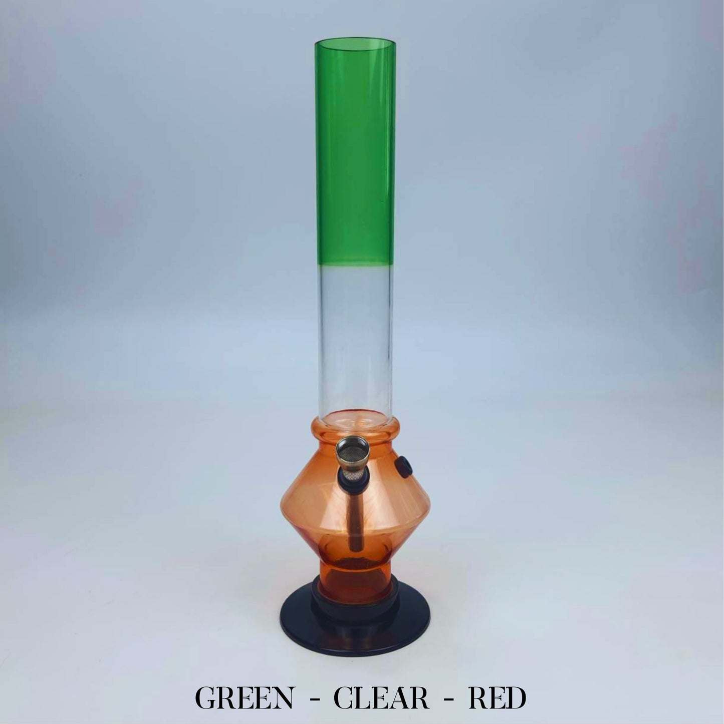 ACRYLIC BONG | ACRYLIC WATER PIPE VASE SHAPE 12 INCH 3MM THICKNESS