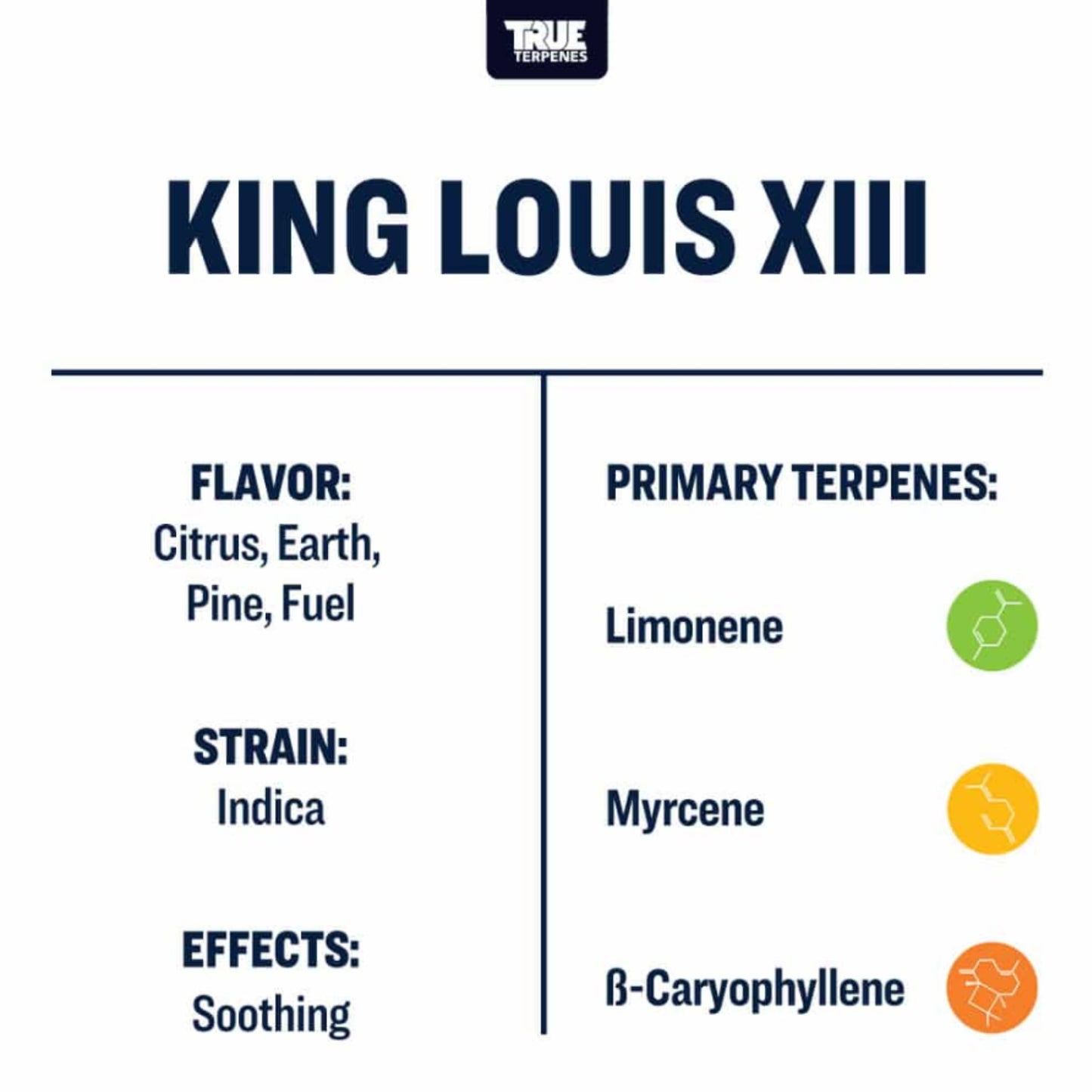 True Terpenes | King Louis Xlll 5ml