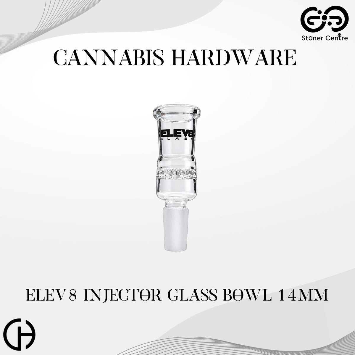 CANNABIS HARDWARE | ELEV8 INJECTOR GLASS BOWL 14MM