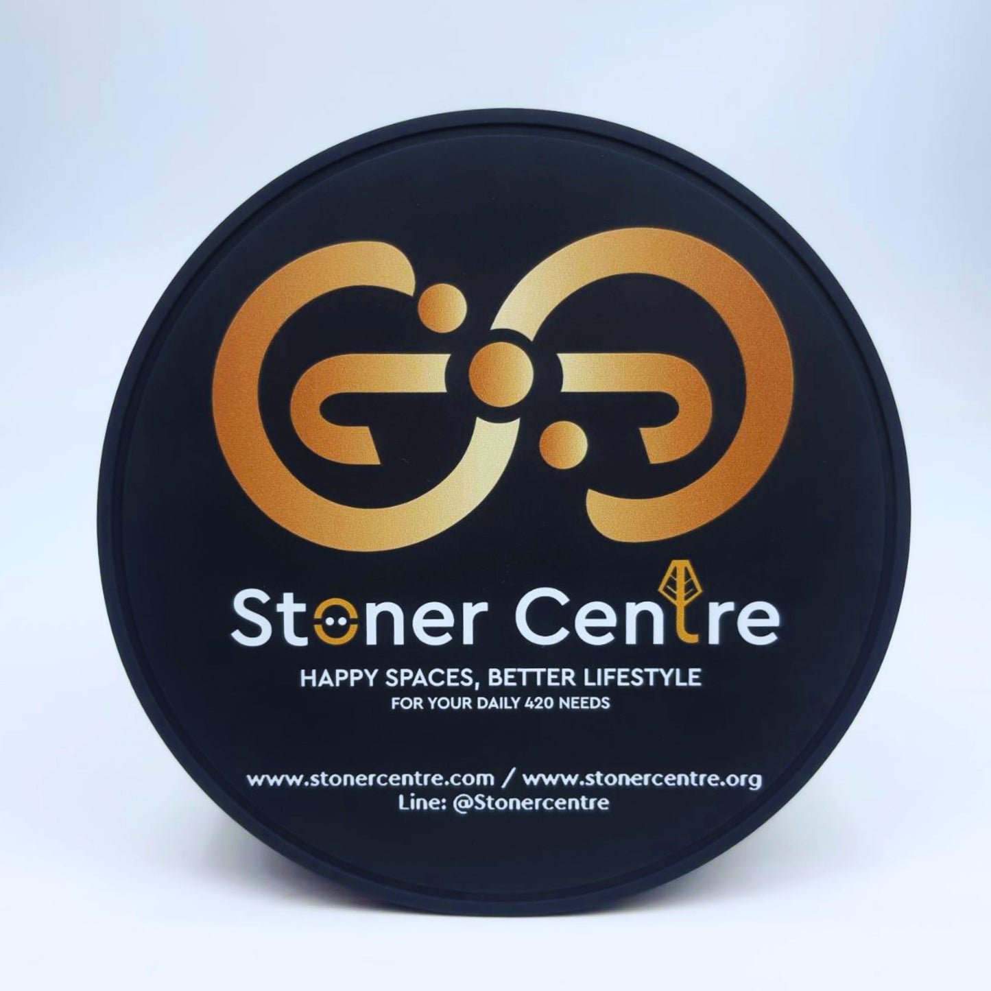 SILICONE | STONERCENTRE SILICONE PAD 16x16CM 6MM THICKNESS 250 CELIUS HEAT RESISTANCE & SHOCK ABSORBANT SINGLE - SIDED HONEYCOMB DAB MAT
