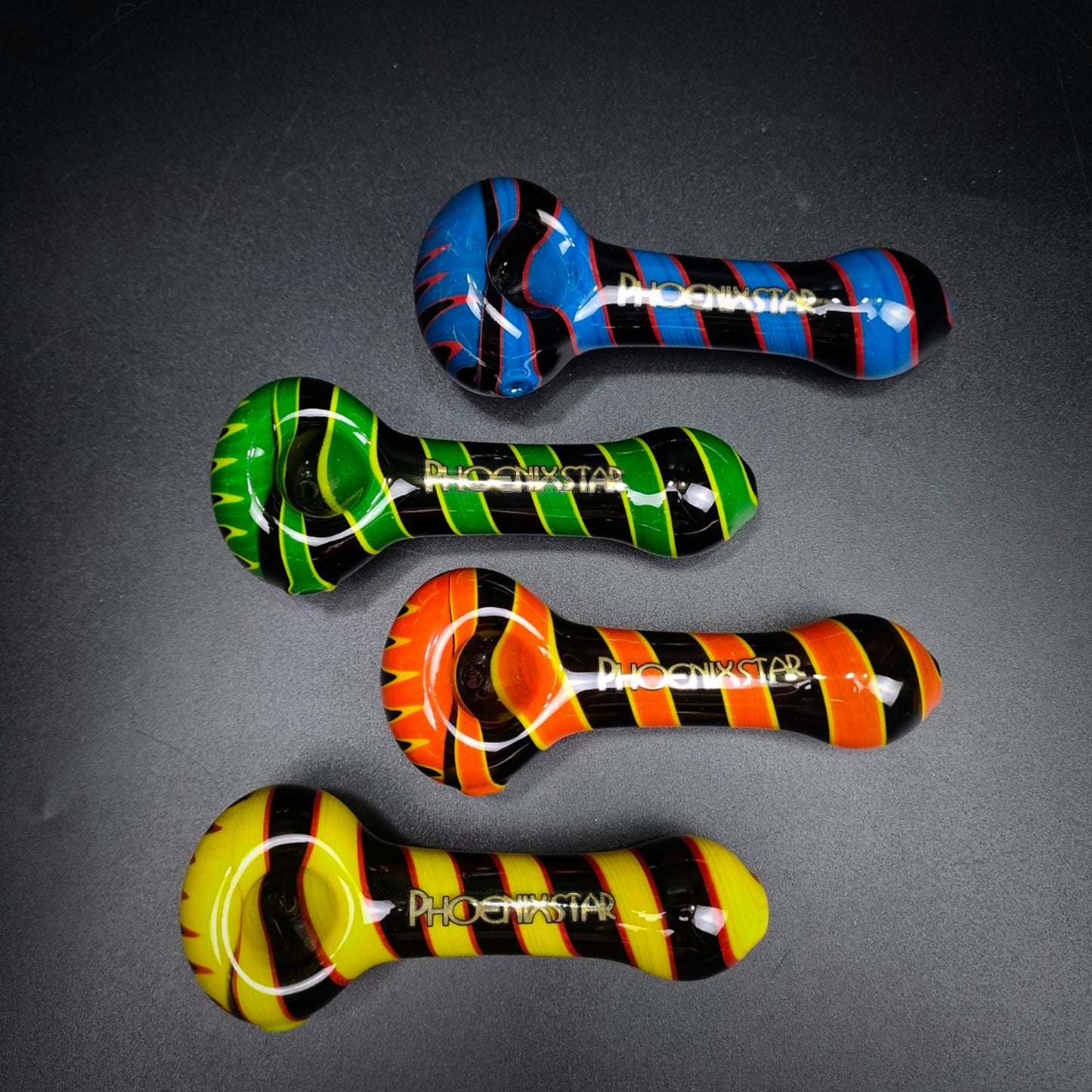 PIPE | PHOENIX STAR VORTEX STRIPES PIPE 4.5 INCH